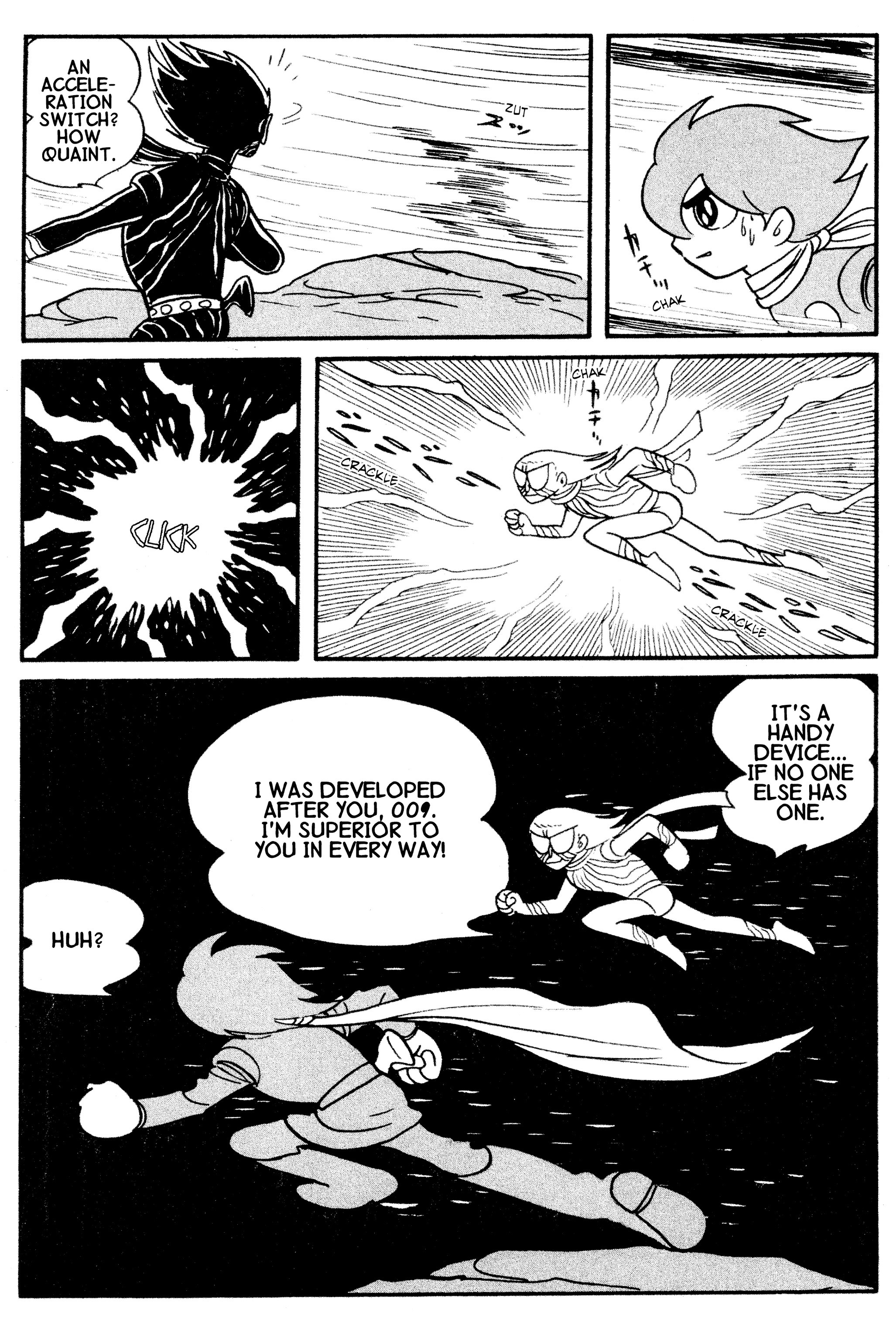 Cyborg 009 - Chapter 9.1: The Black Ghost | Assassins