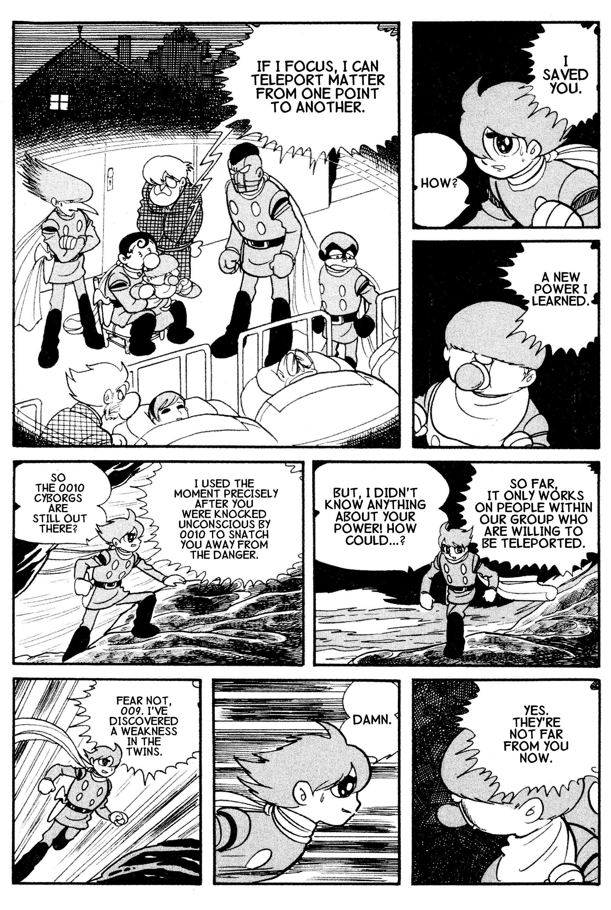 Cyborg 009 - Chapter 9.1: The Black Ghost | Assassins