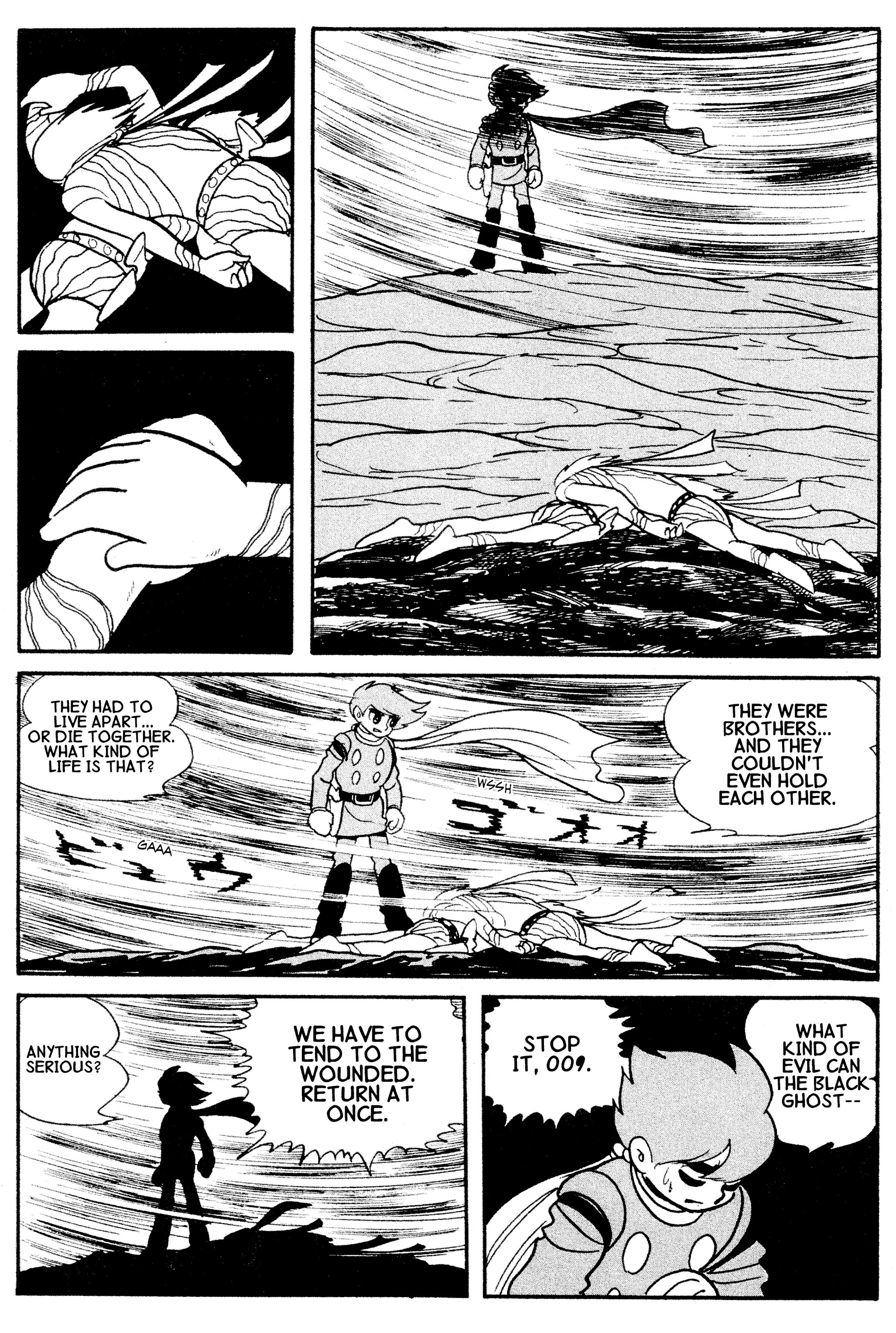 Cyborg 009 - Chapter 9.1: The Black Ghost | Assassins