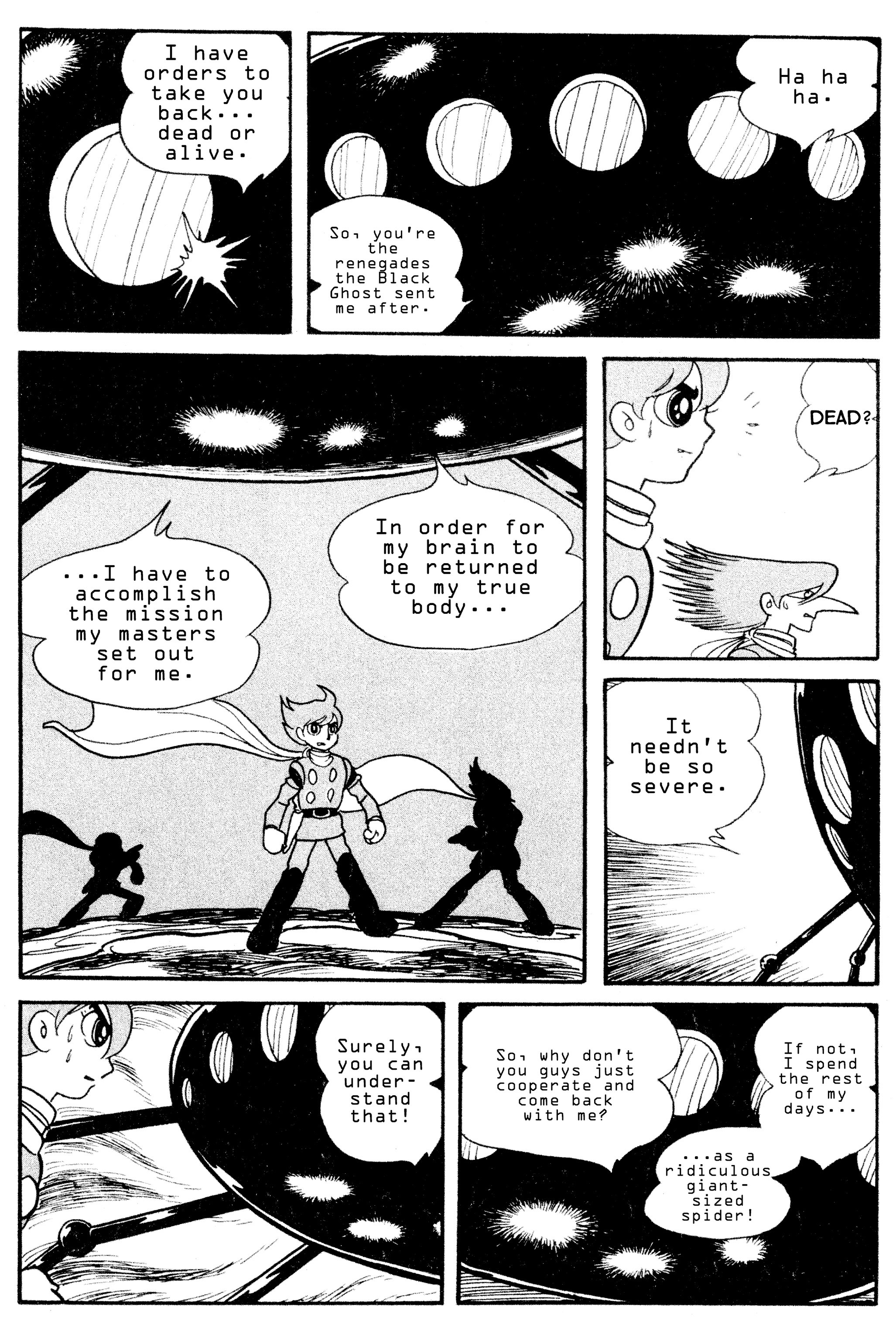 Cyborg 009 - Chapter 9.1: The Black Ghost | Assassins