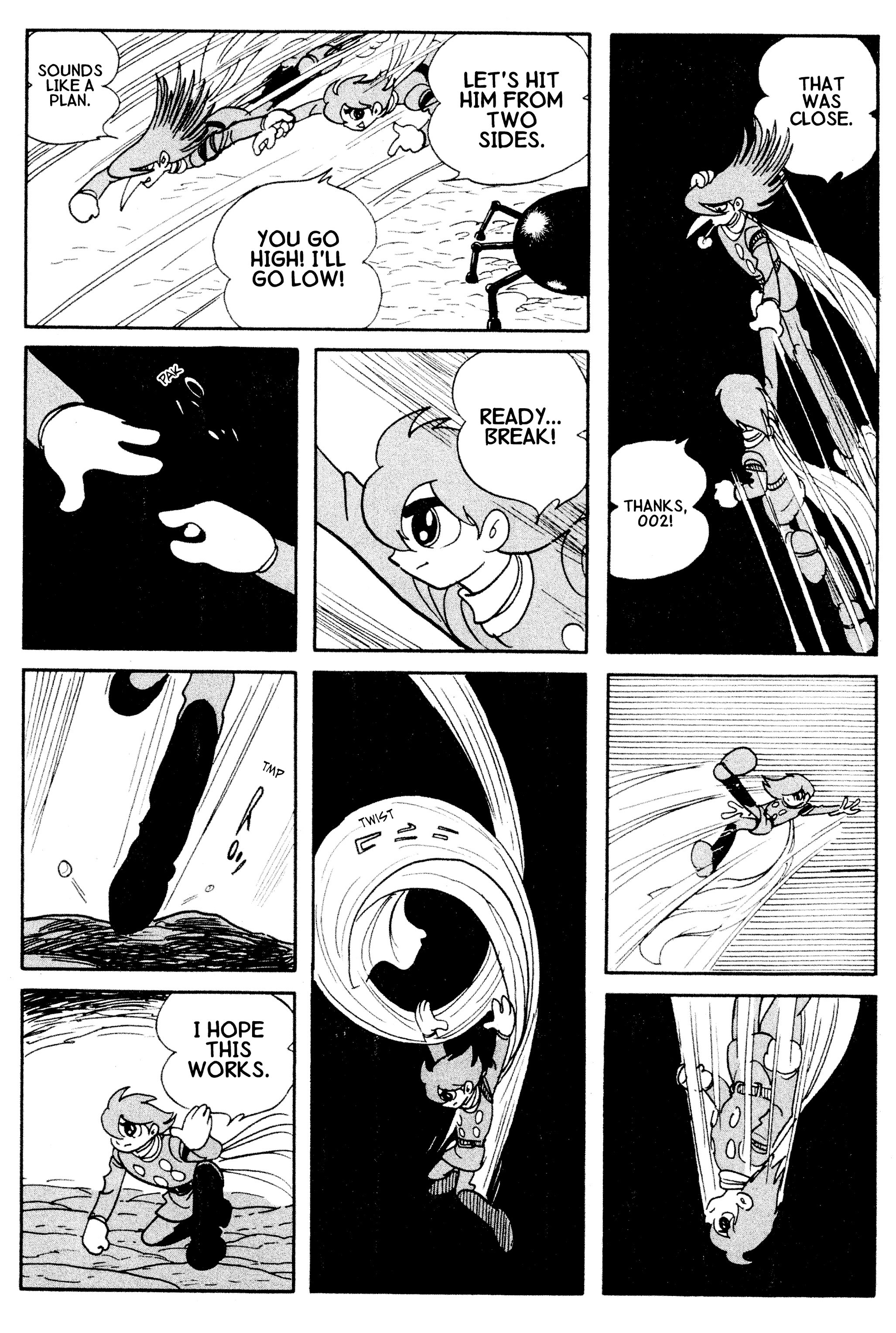 Cyborg 009 - Chapter 9.1: The Black Ghost | Assassins