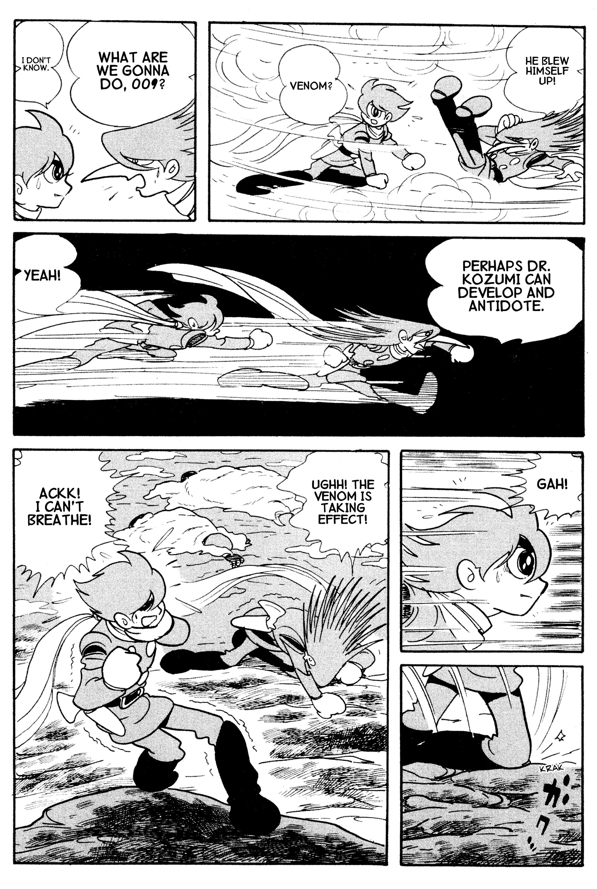 Cyborg 009 - Chapter 9.1: The Black Ghost | Assassins