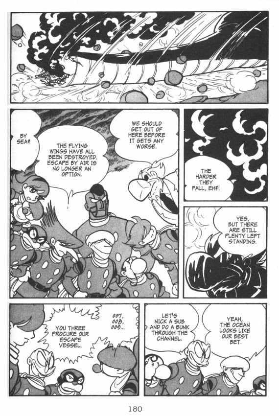 Cyborg 009 - Chapter 7 : 1000 Vs. 10 Warriors