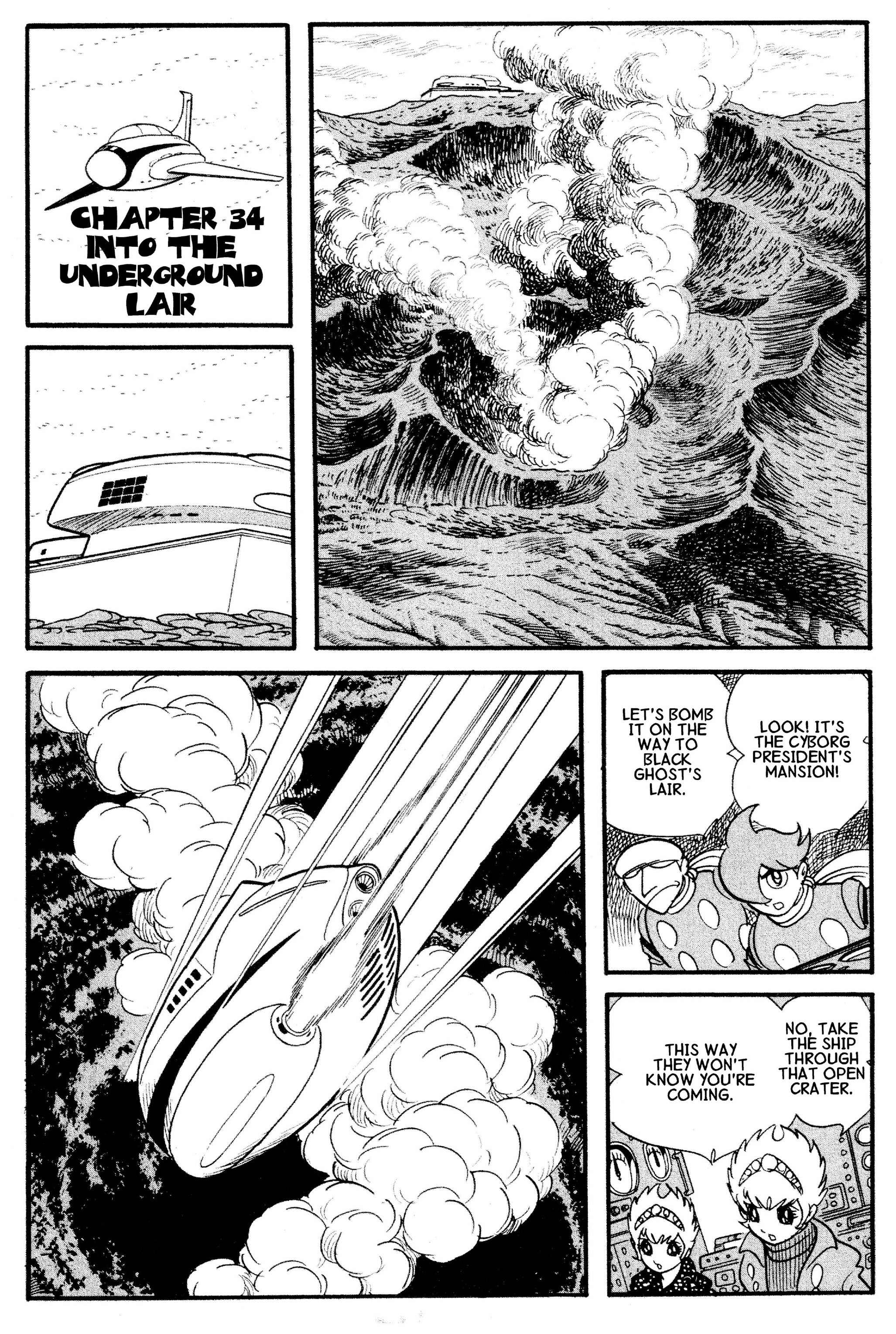 Cyborg 009 - Chapter 34.1: The Underground Empire Of Hades Story | Into The Underground Lair