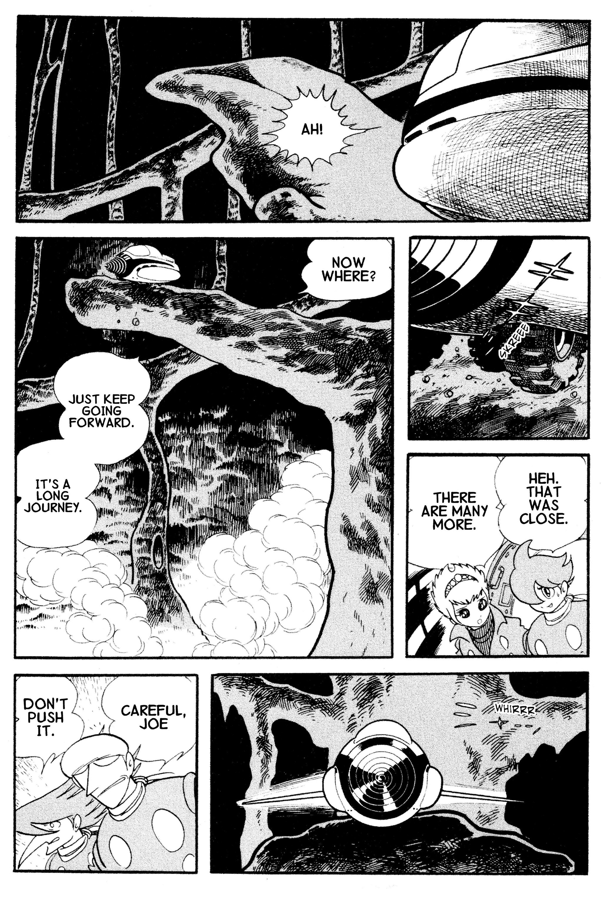 Cyborg 009 - Chapter 34.1: The Underground Empire Of Hades Story | Into The Underground Lair