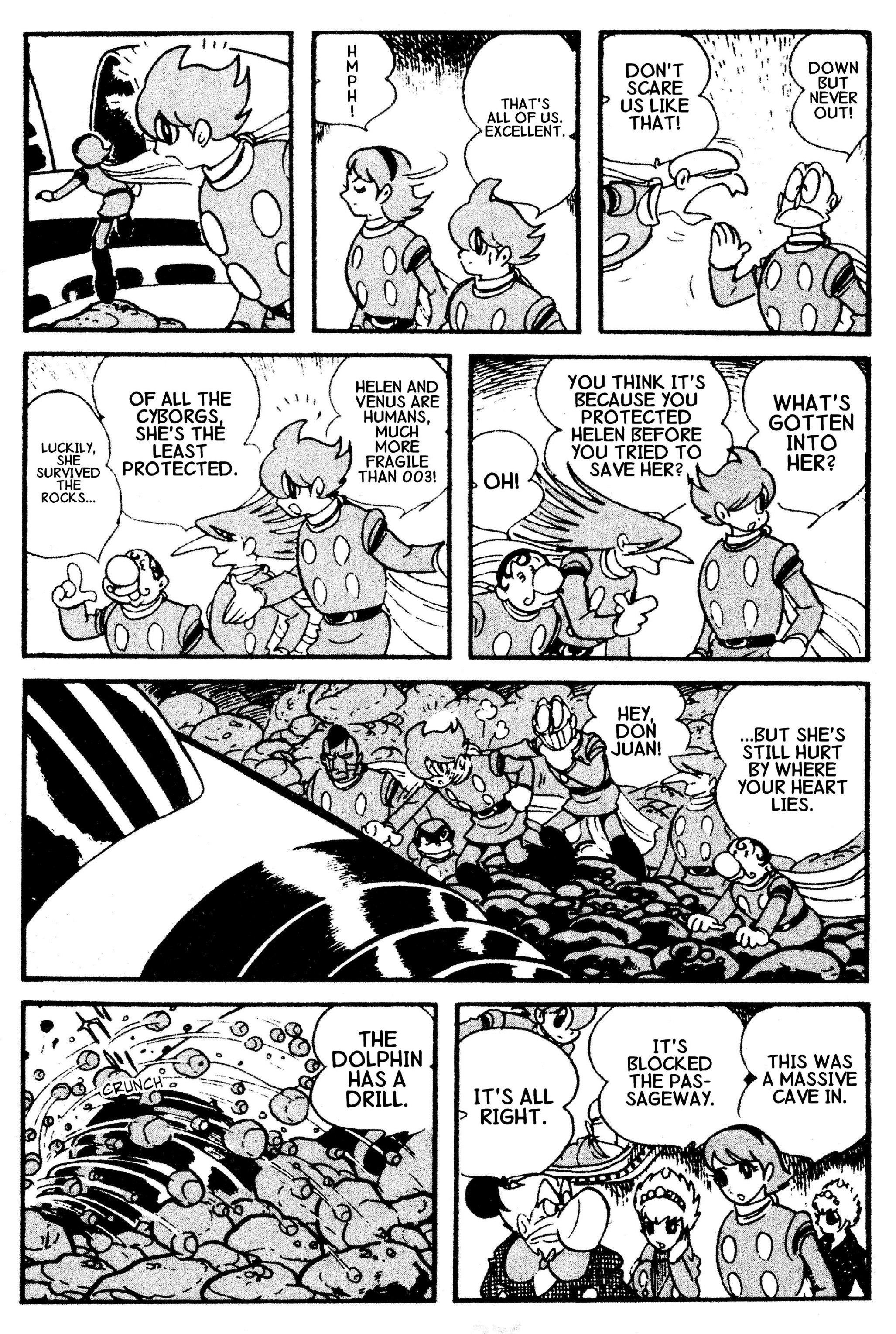 Cyborg 009 - Chapter 34.1: The Underground Empire Of Hades Story | Into The Underground Lair