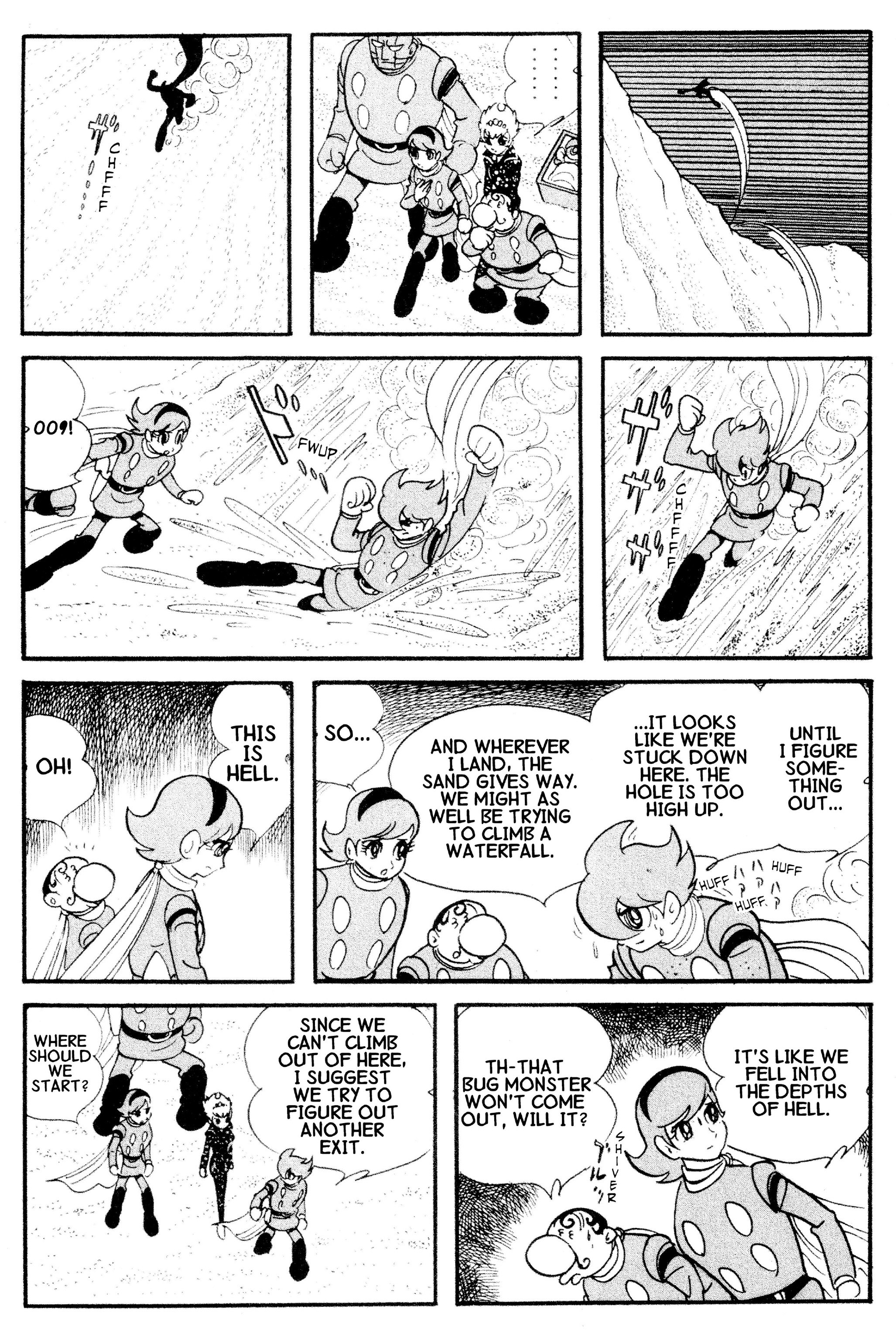 Cyborg 009 - Chapter 34.1: The Underground Empire Of Hades Story | Into The Underground Lair