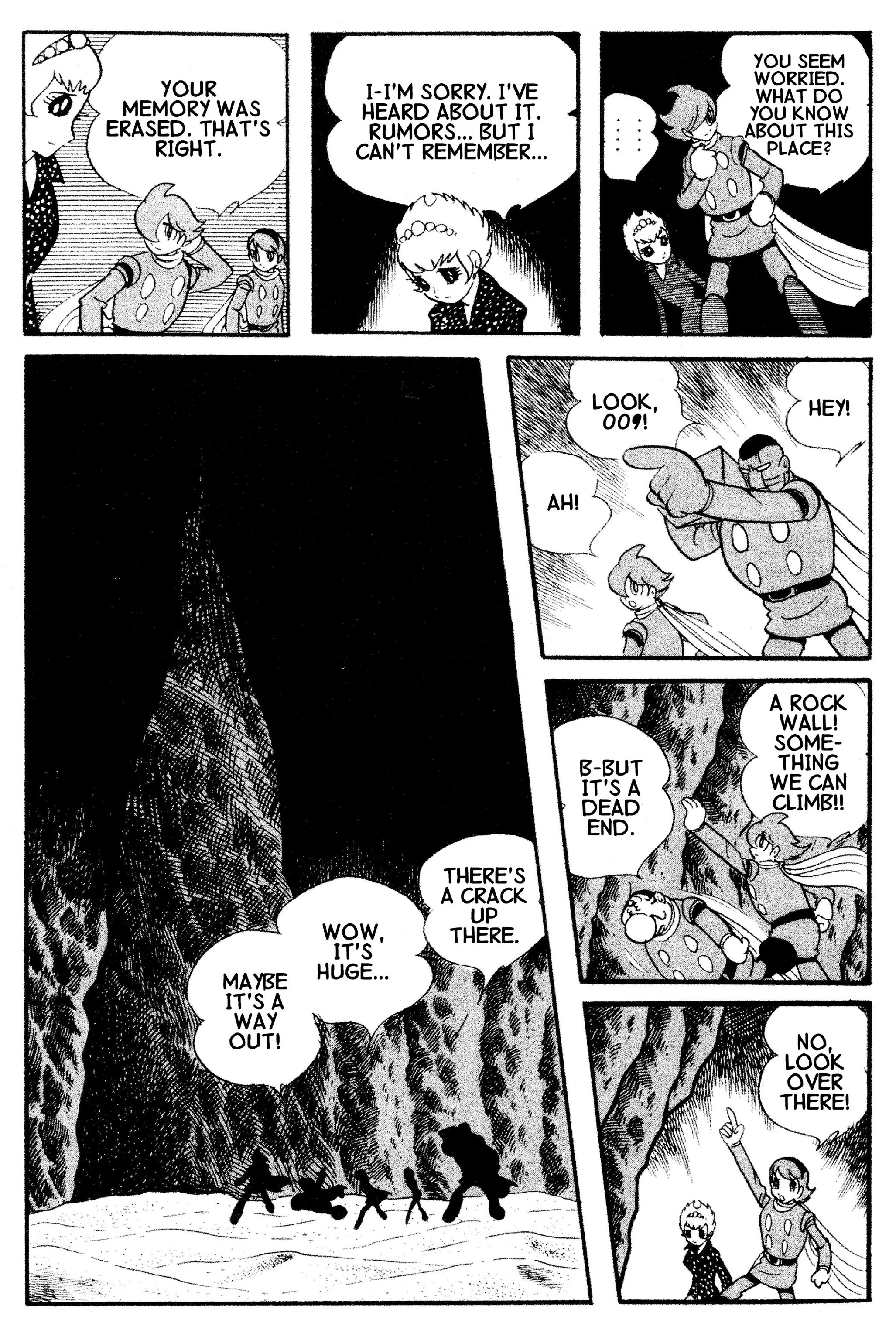 Cyborg 009 - Chapter 34.1: The Underground Empire Of Hades Story | Into The Underground Lair