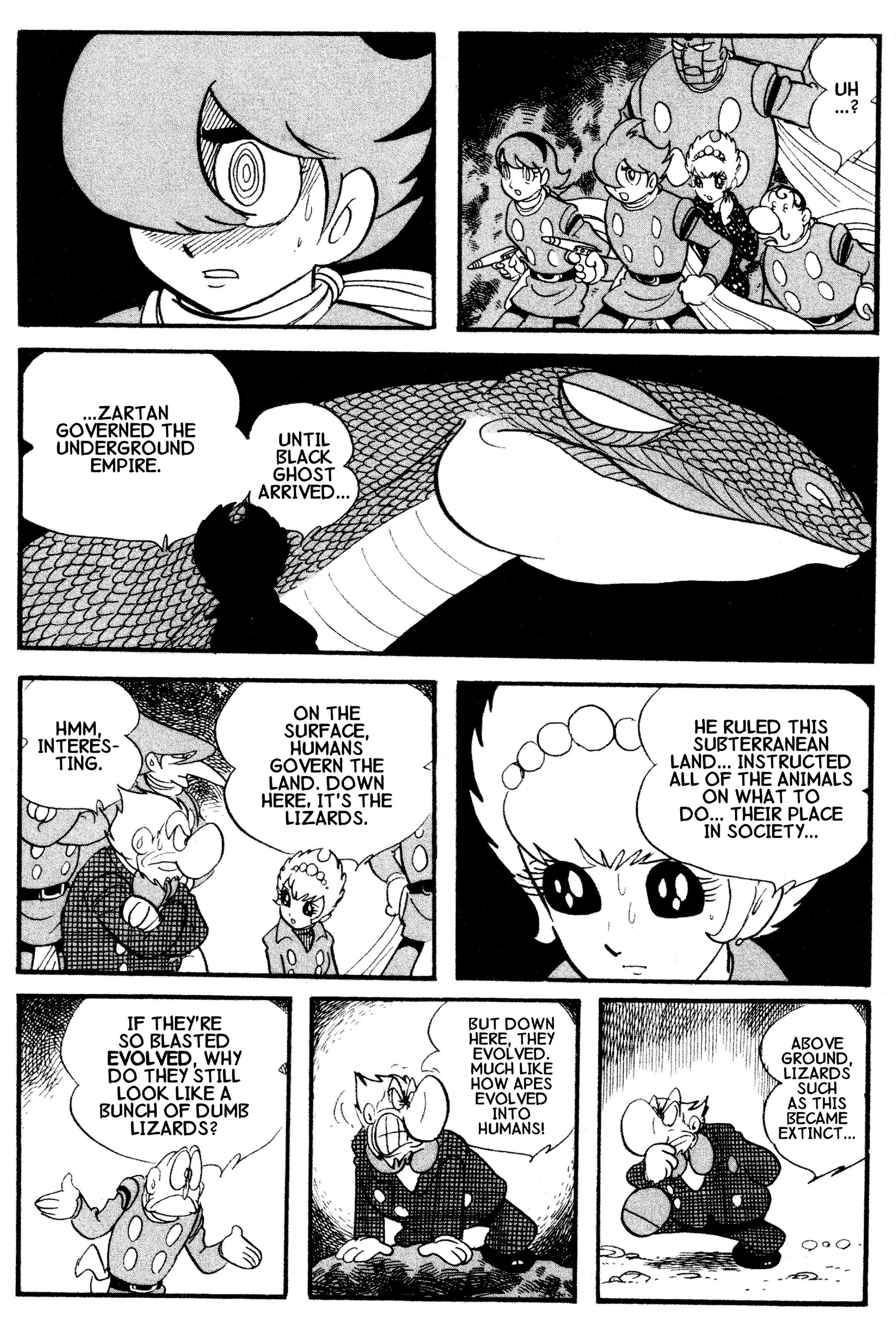 Cyborg 009 - Chapter 34.1: The Underground Empire Of Hades Story | Into The Underground Lair