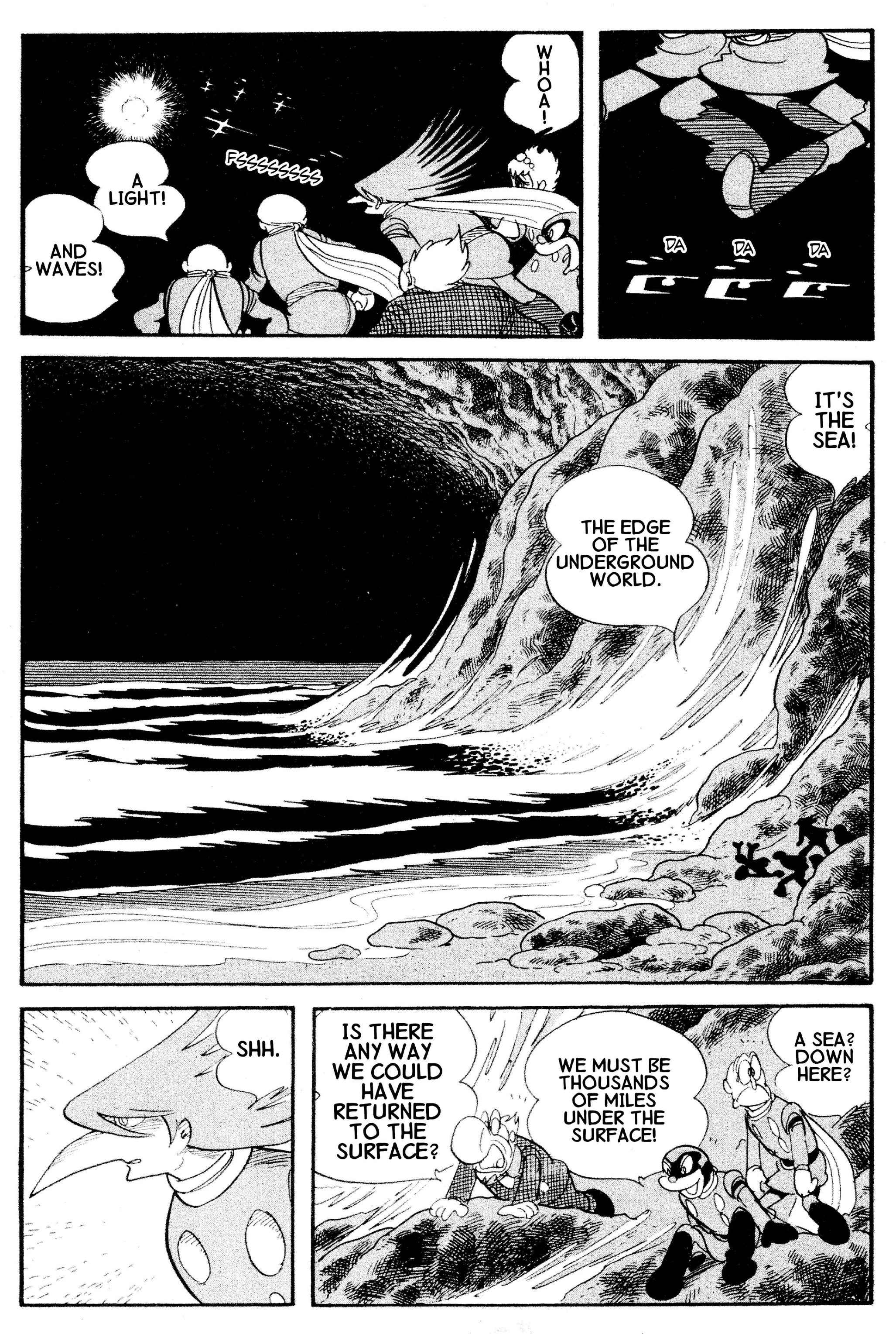 Cyborg 009 - Chapter 34.1: The Underground Empire Of Hades Story | Into The Underground Lair