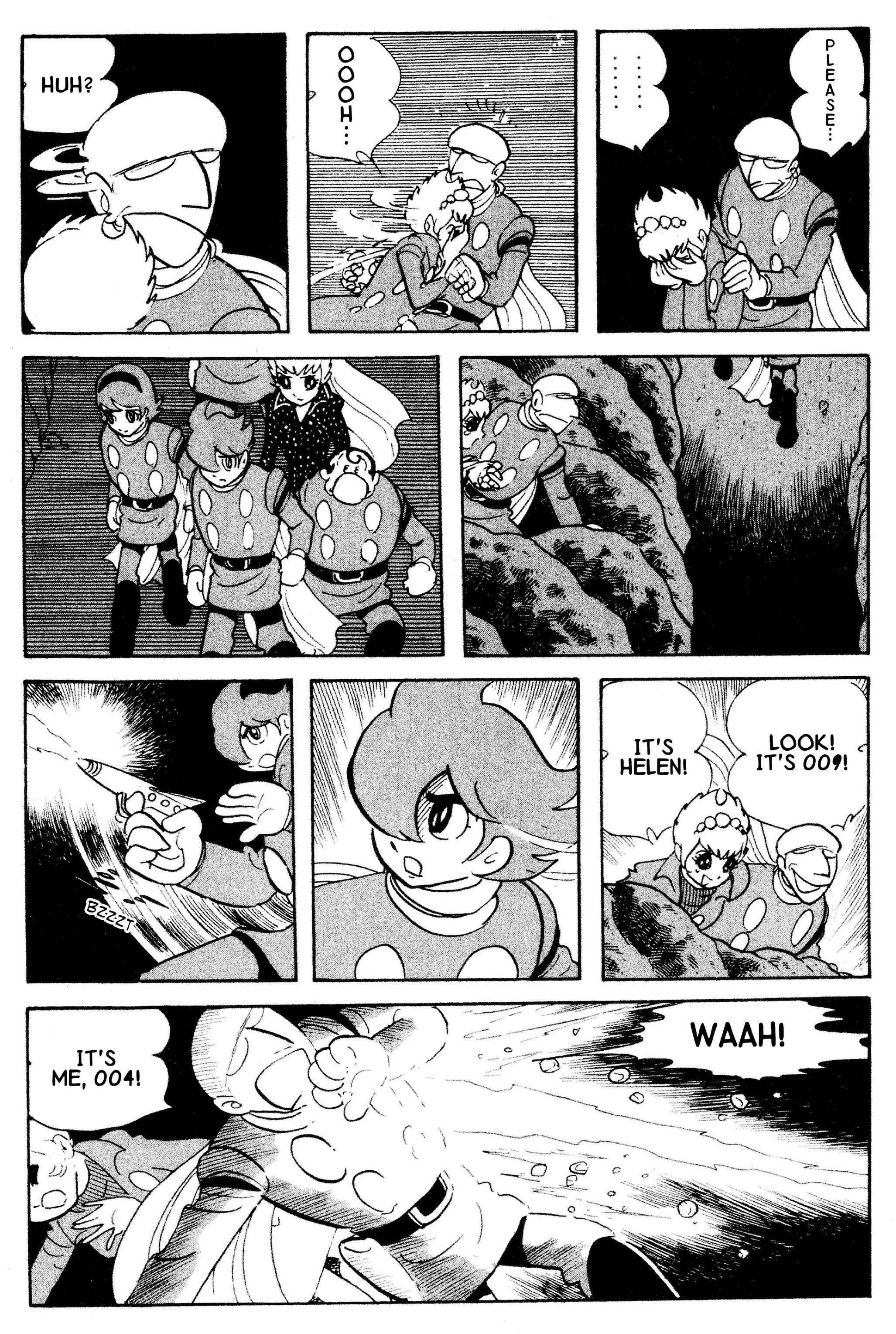 Cyborg 009 - Chapter 34.1: The Underground Empire Of Hades Story | Into The Underground Lair