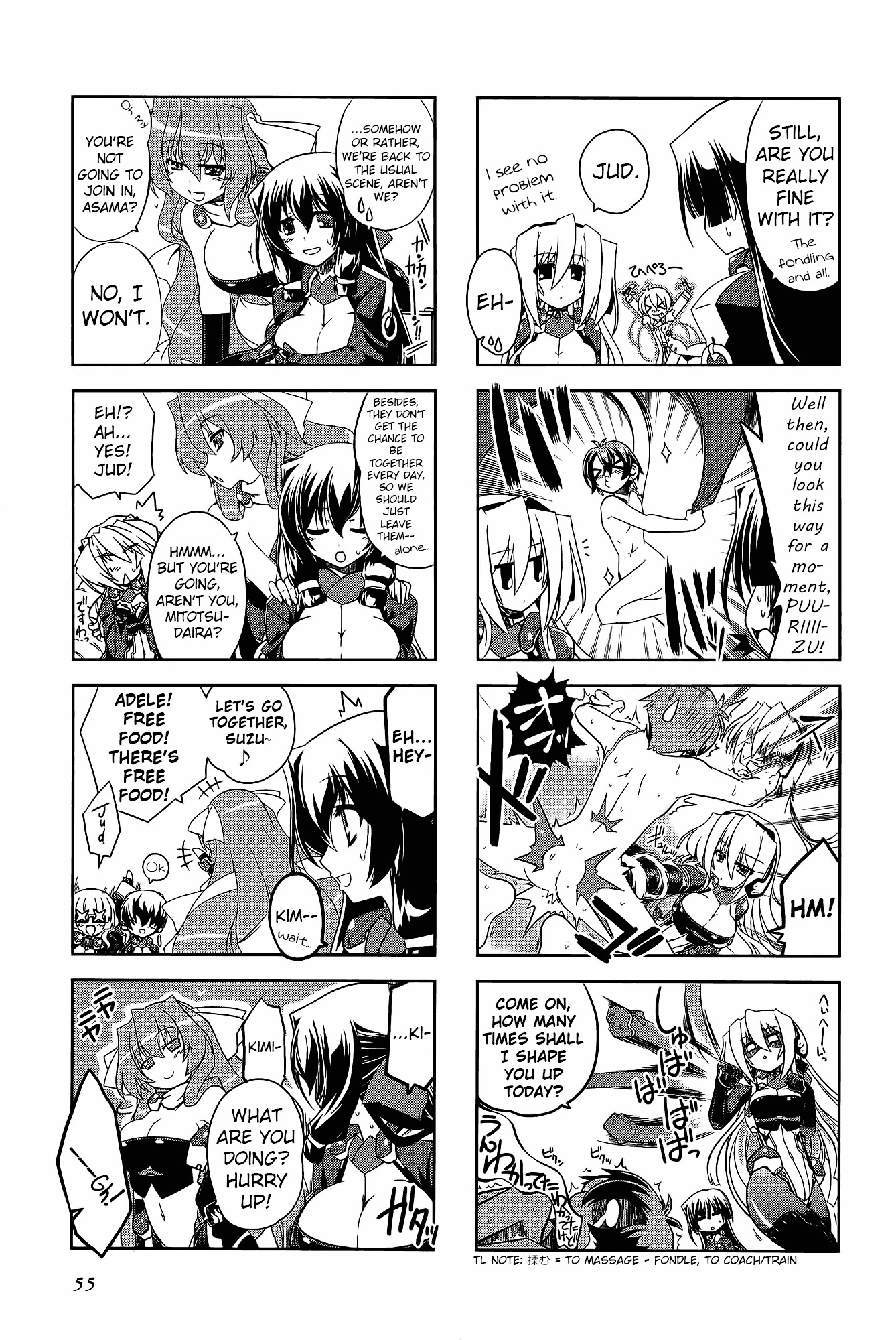 Kyoukai Senjou No Horizon - Official 4Koma Anthology - Vol.1 Chapter 2 : The English Author S Pursuit Ability