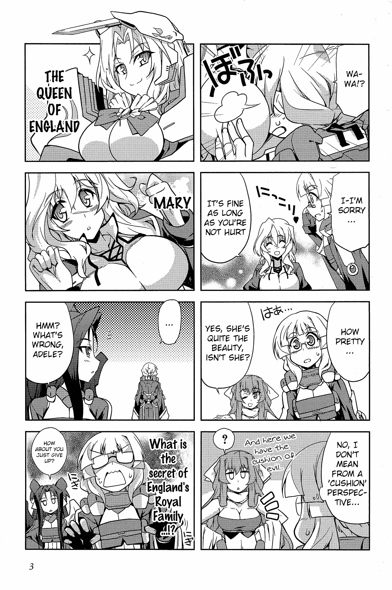 Kyoukai Senjou No Horizon - Official 4Koma Anthology - Vol.1 Chapter 1 : Housewives On The Middle Of Nowhere