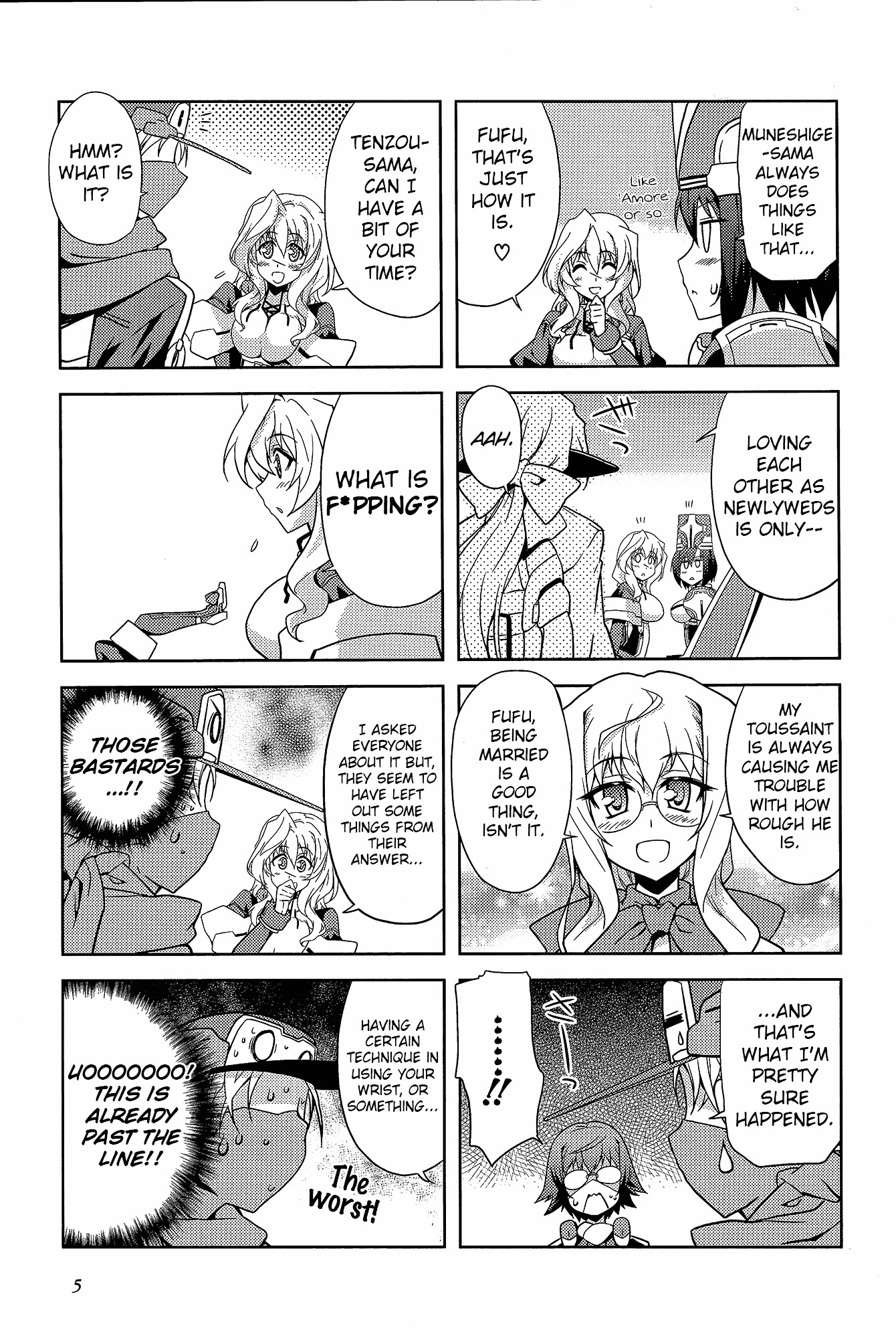 Kyoukai Senjou No Horizon - Official 4Koma Anthology - Vol.1 Chapter 1 : Housewives On The Middle Of Nowhere