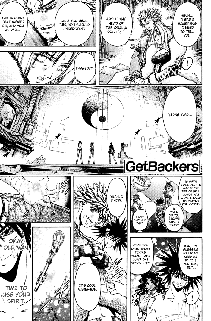 Get Backers - Vol.38 Chapter 328: Act Xii:get Back The Lost Time (73)