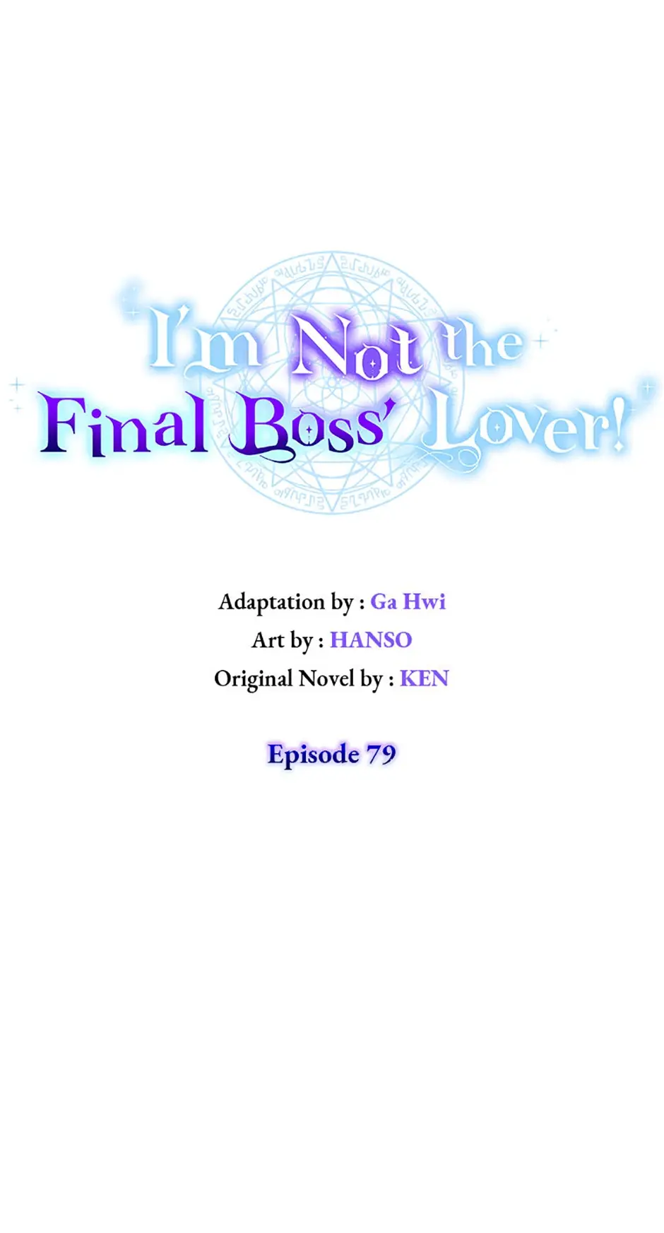 I’m Not The Final Boss’ Lover - Chapter 79