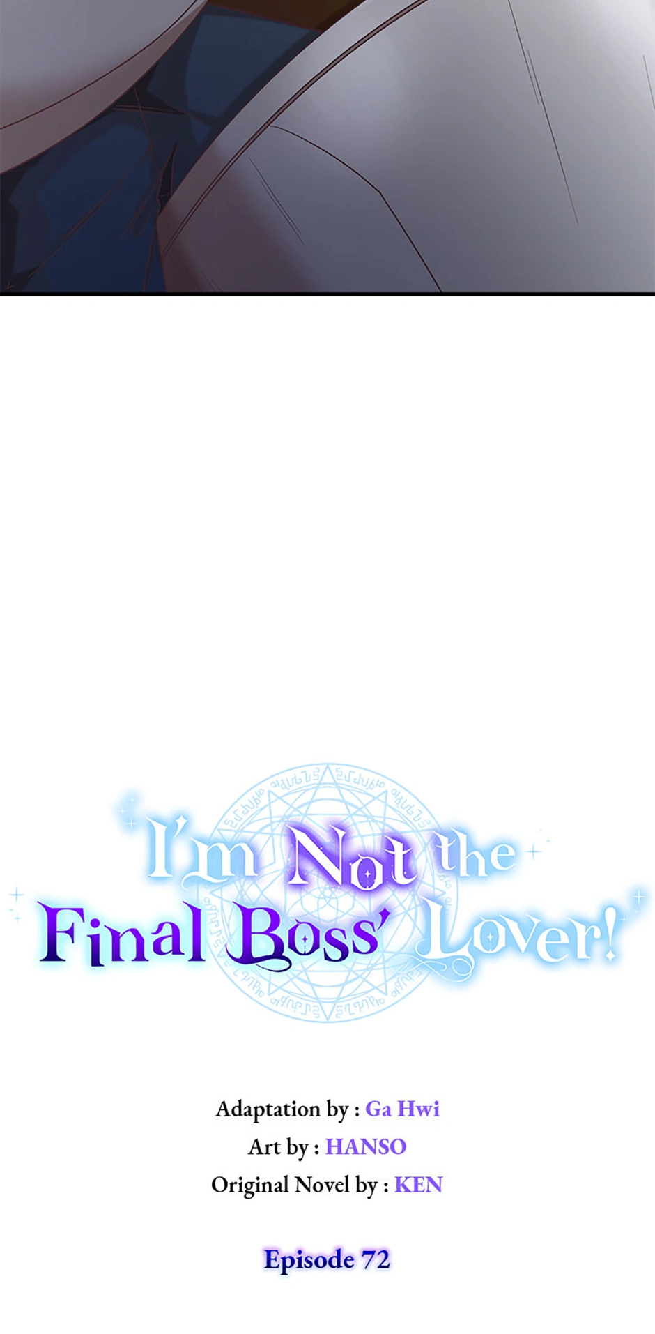 I’m Not The Final Boss’ Lover - Chapter 72