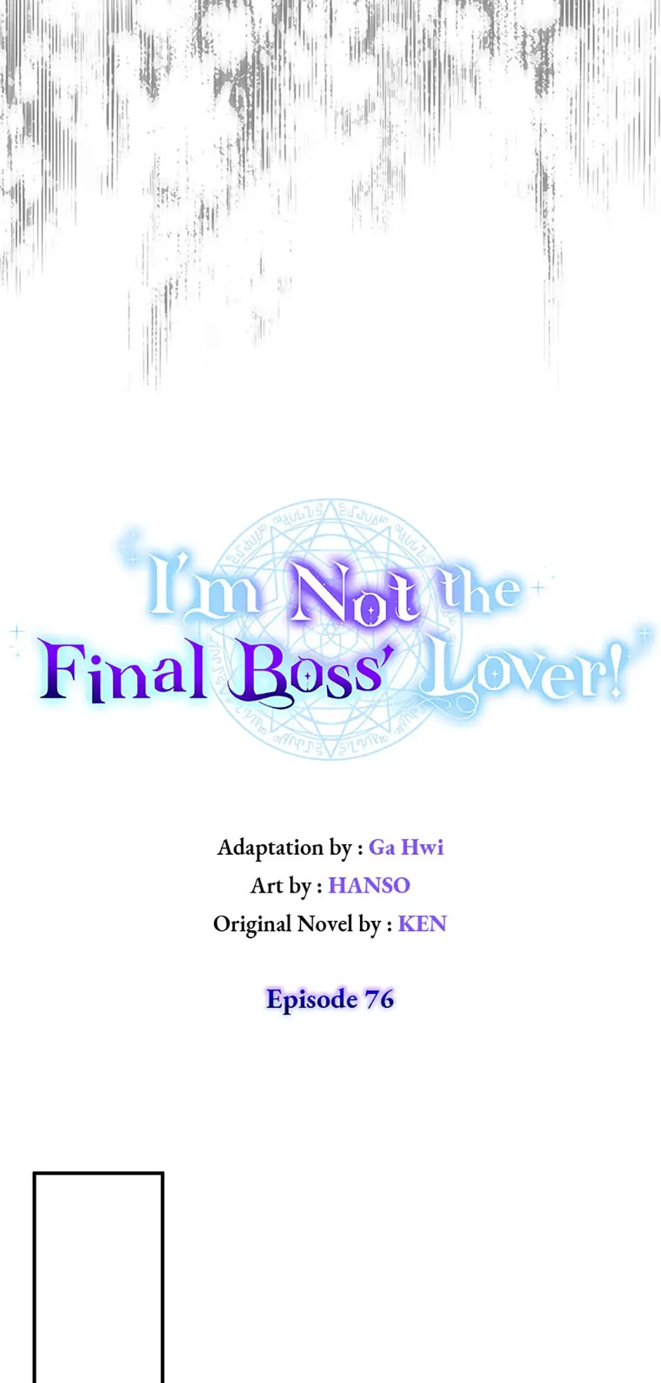 I’m Not The Final Boss’ Lover - Chapter 76