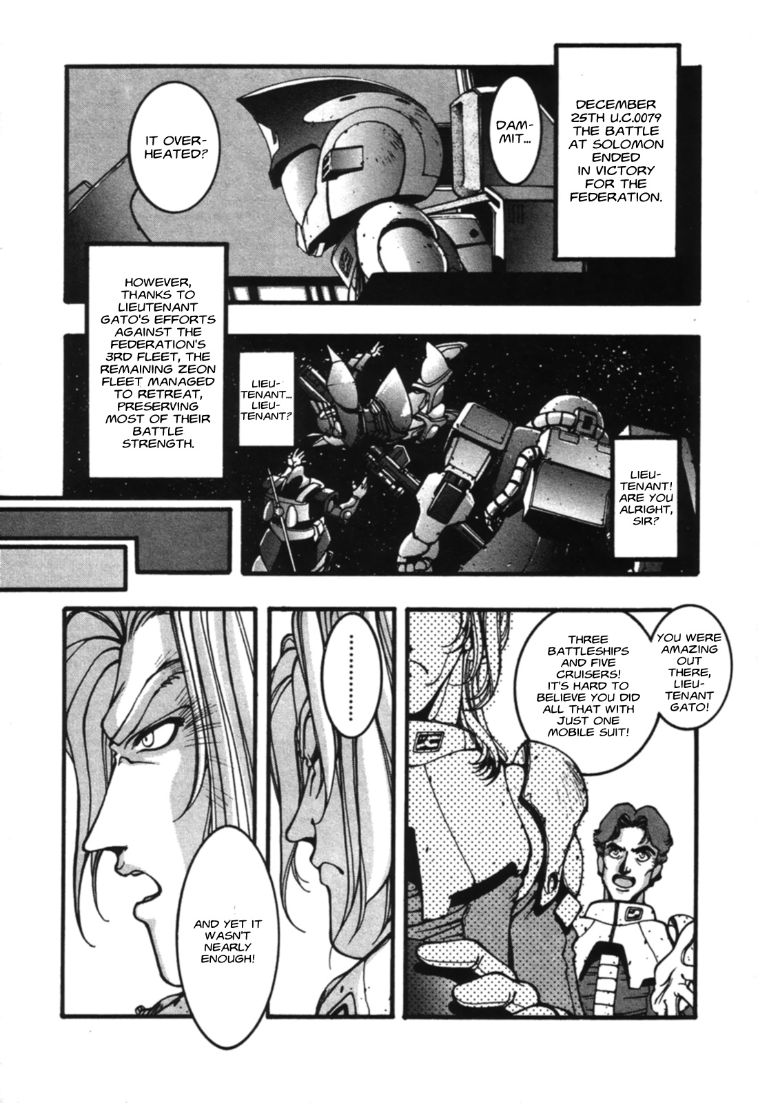 Tsukasa Kotobuki Short Story Collection Go! Go! Our V Gundam! - Vol.1 Chapter 6: Mobile Suit Gundam 0079 - Nightmare Of Solomon