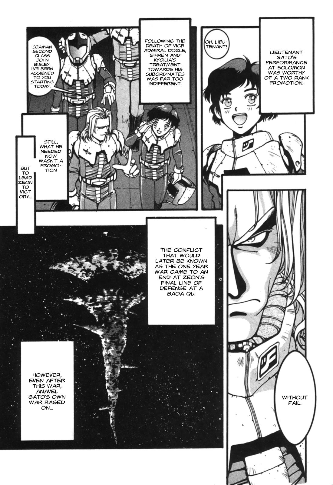 Tsukasa Kotobuki Short Story Collection Go! Go! Our V Gundam! - Vol.1 Chapter 6: Mobile Suit Gundam 0079 - Nightmare Of Solomon