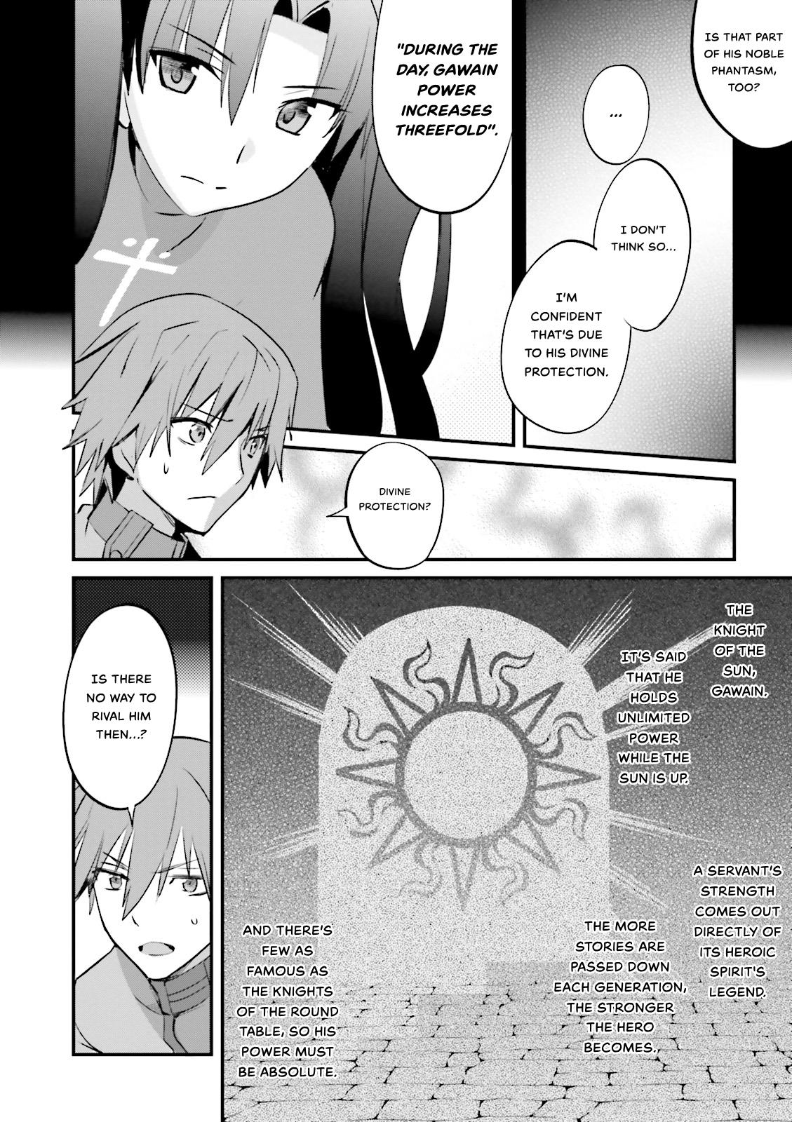 Fate/Extra - Vol.6 Chapter 33: Real World Logic