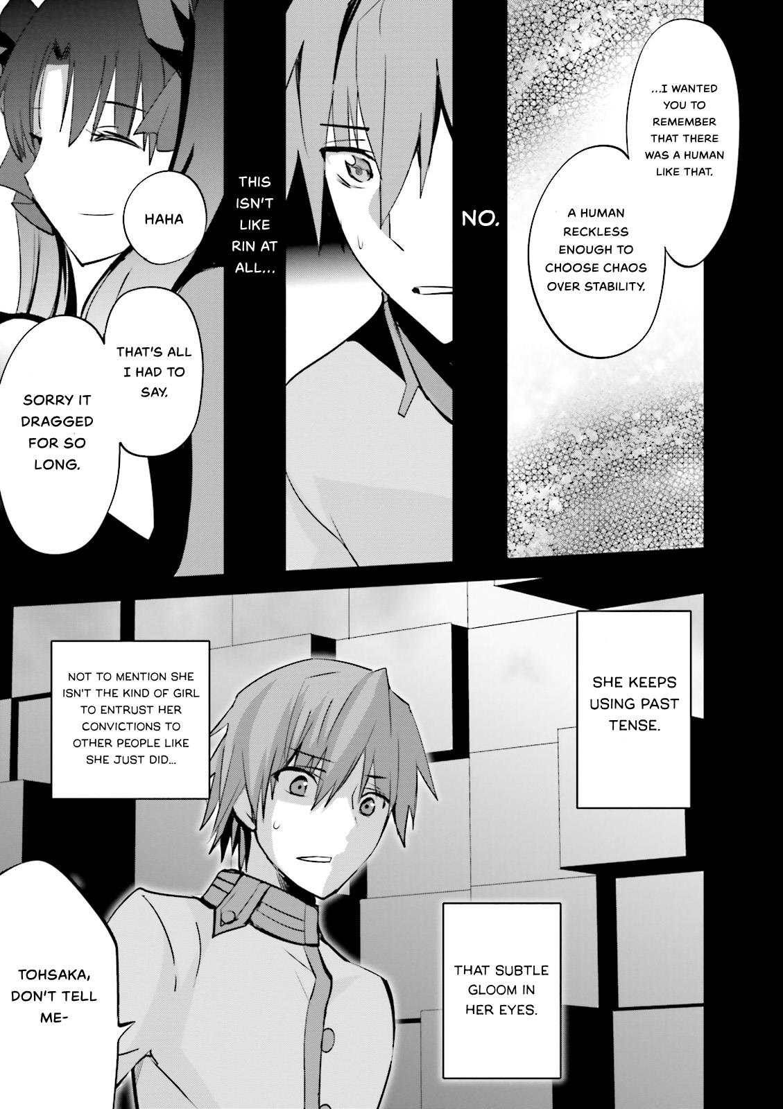 Fate/Extra - Vol.6 Chapter 33: Real World Logic