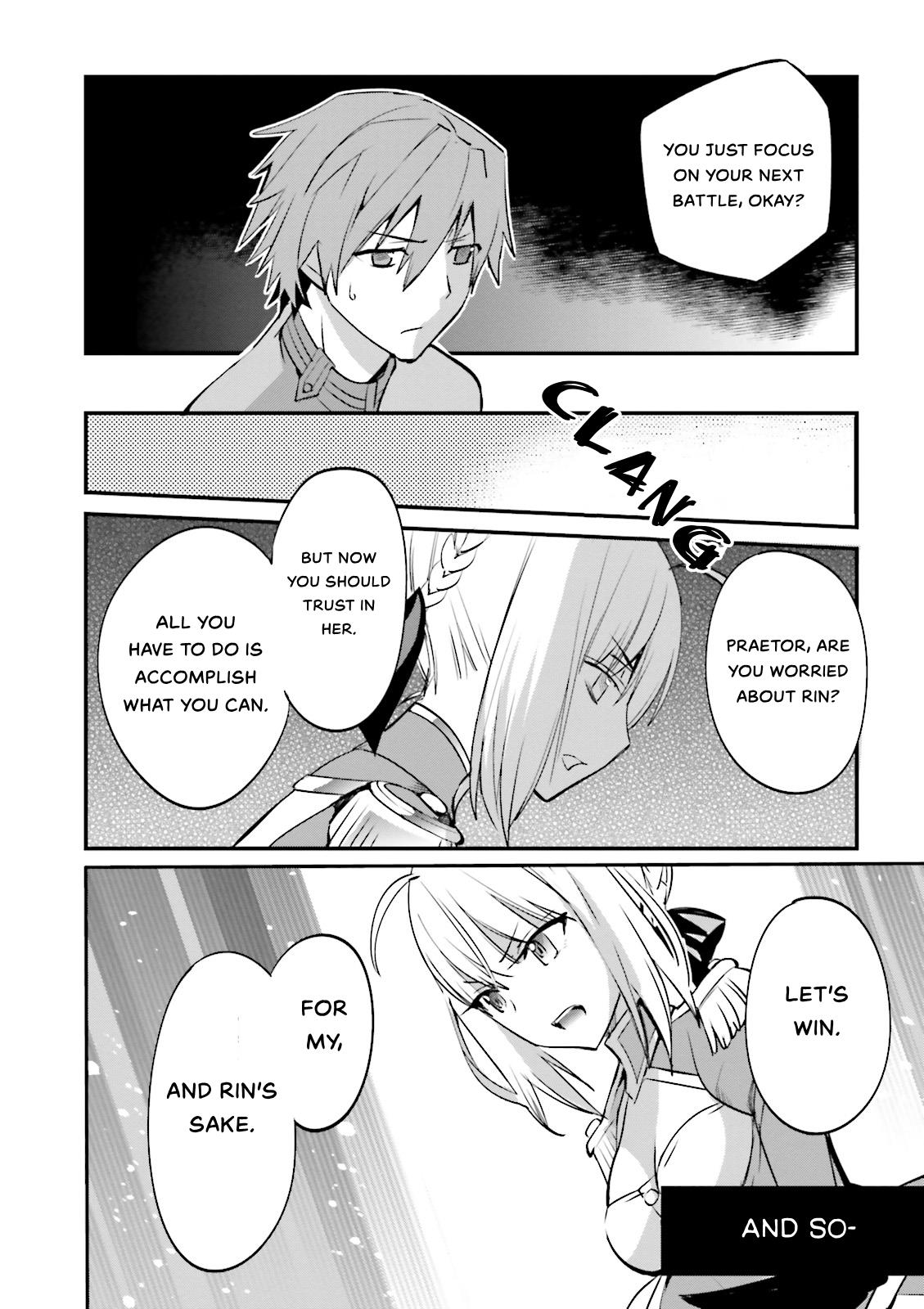 Fate/Extra - Vol.6 Chapter 33: Real World Logic