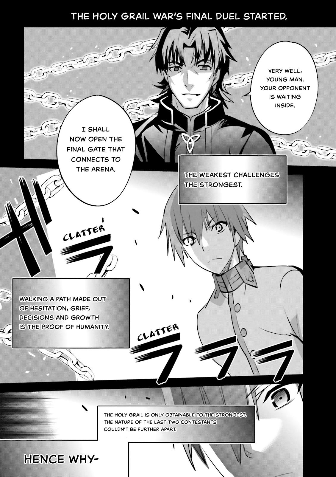 Fate/Extra - Vol.6 Chapter 33: Real World Logic