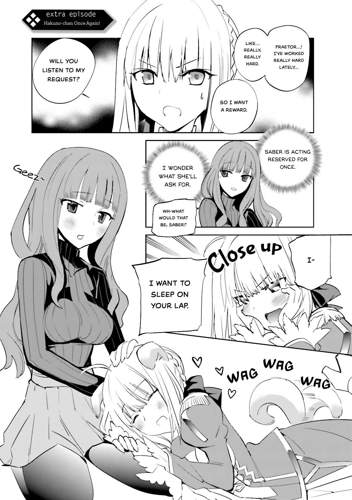 Fate/Extra - Vol.5 Chapter 31.1: Hakuno-Chan Once Again!