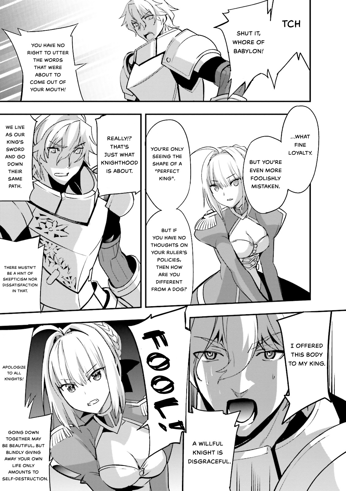 Fate/Extra - Vol.6 Chapter 35: Qualification Of A King