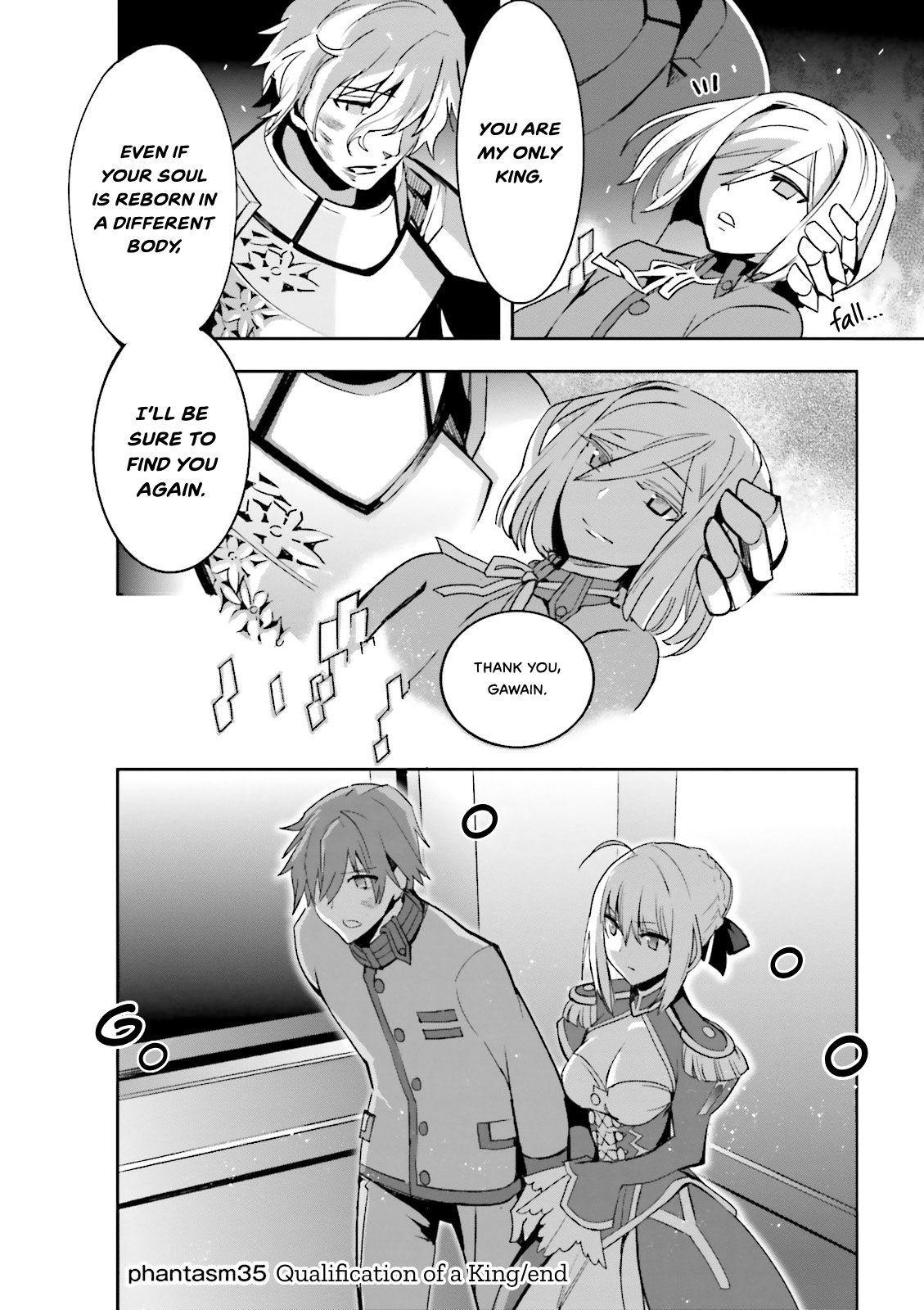 Fate/Extra - Vol.6 Chapter 35: Qualification Of A King