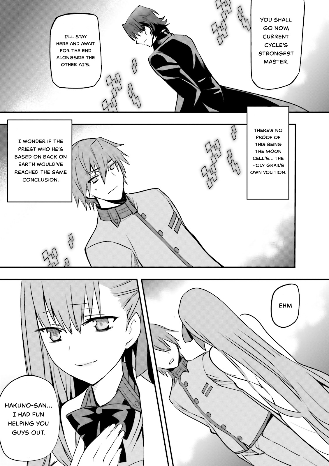 Fate/Extra - Vol.6 Chapter 36: Holy Grail War's Closure