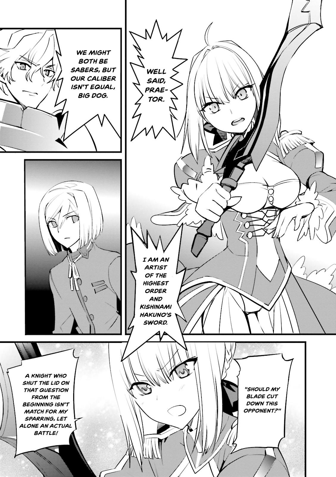 Fate/Extra - Vol.6 Chapter 34: Seventh Heaven Art Graph