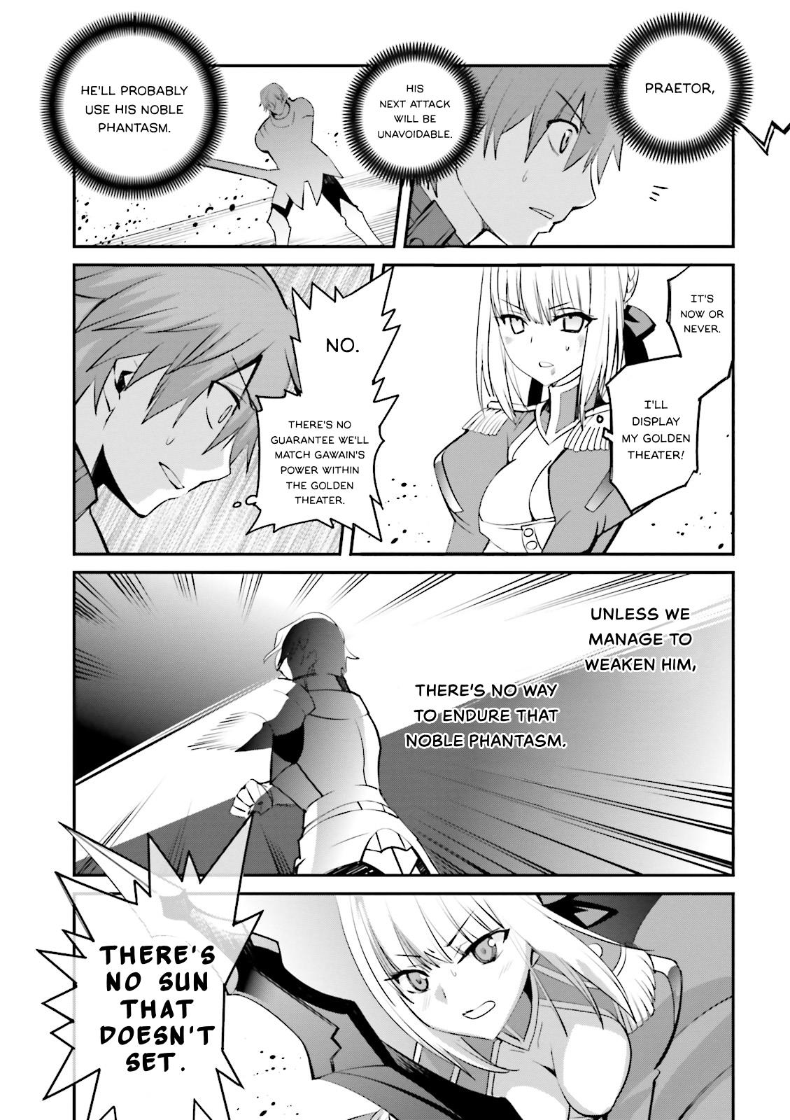 Fate/Extra - Vol.6 Chapter 34: Seventh Heaven Art Graph