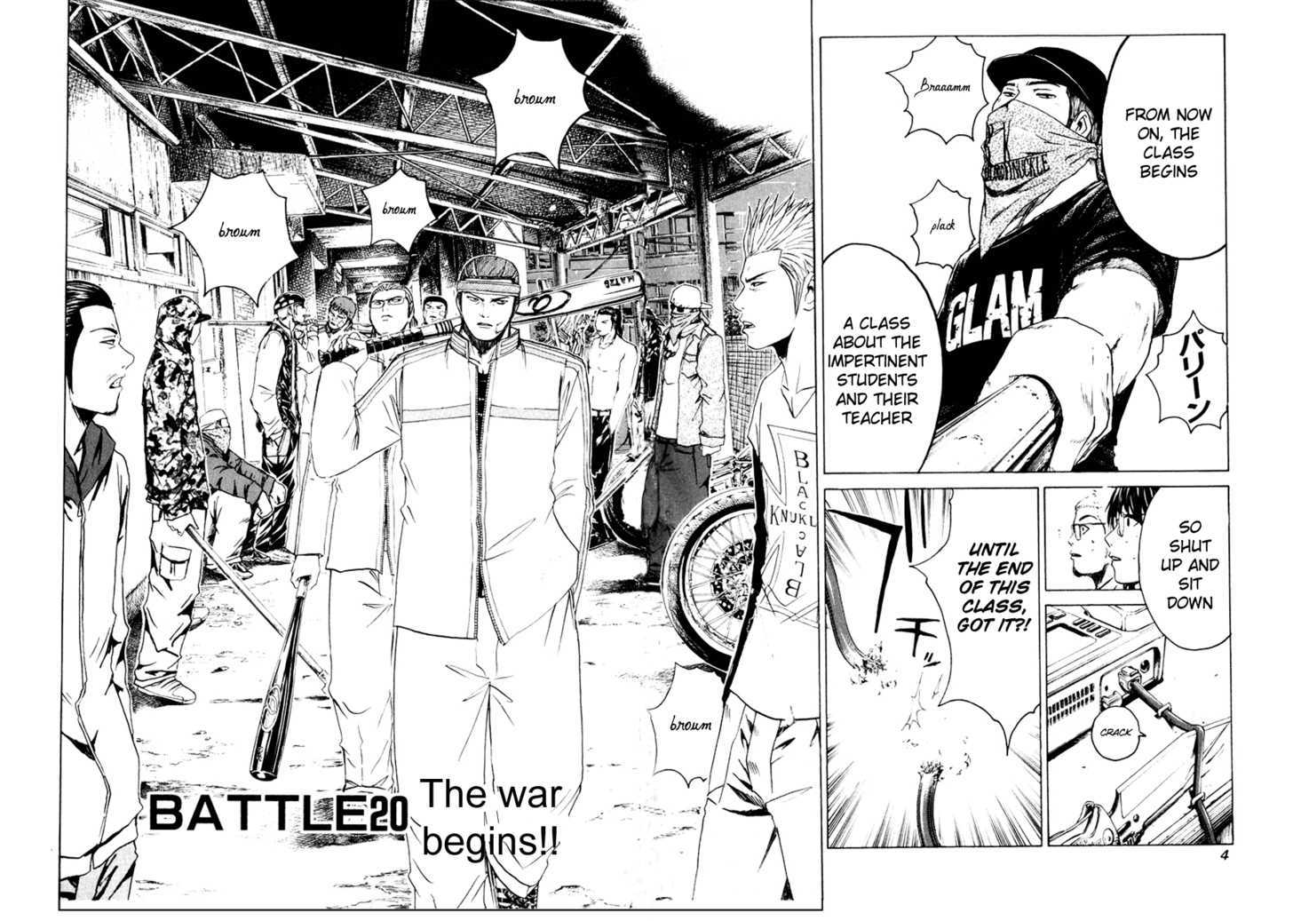 Kamen Teacher (Fujisawa Tohru) - Vol.2 Chapter 20 : The War Begins!!