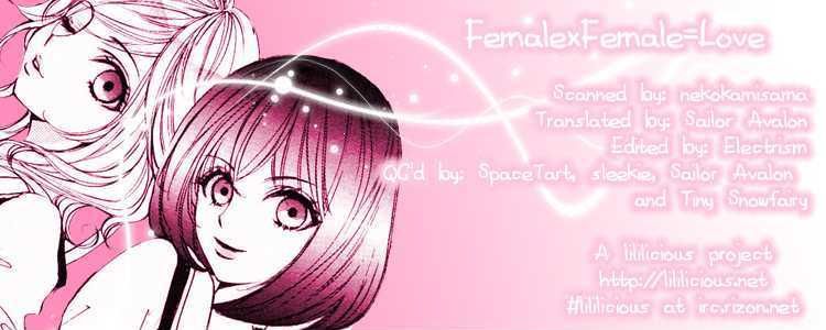 Female X Female = Love - Chapter 0