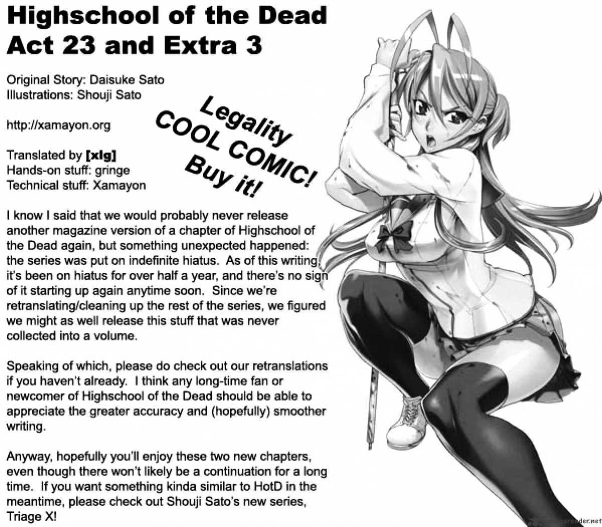 Highschool Of The Dead - Chapter 23