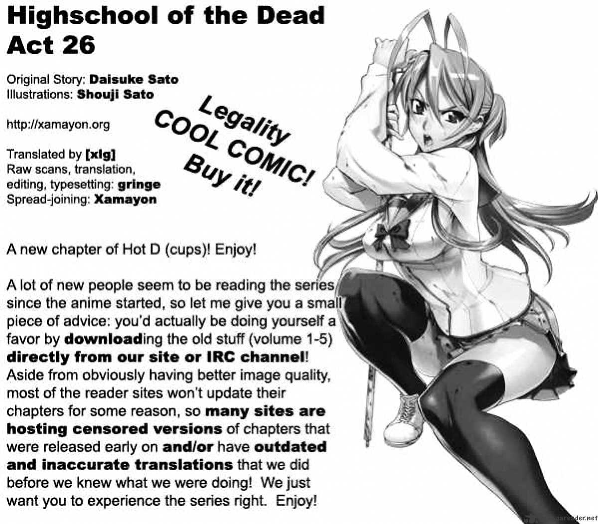 Highschool Of The Dead - Chapter 26 : 26