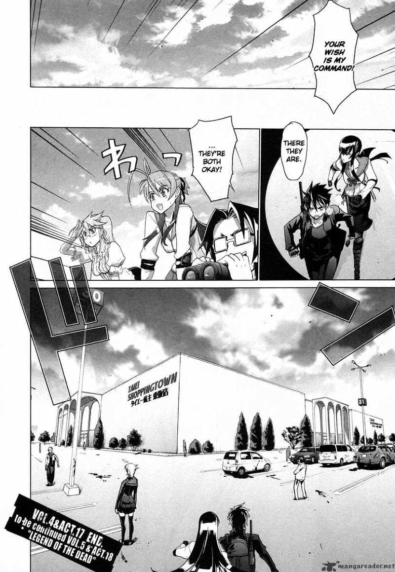 Highschool Of The Dead - Chapter 17