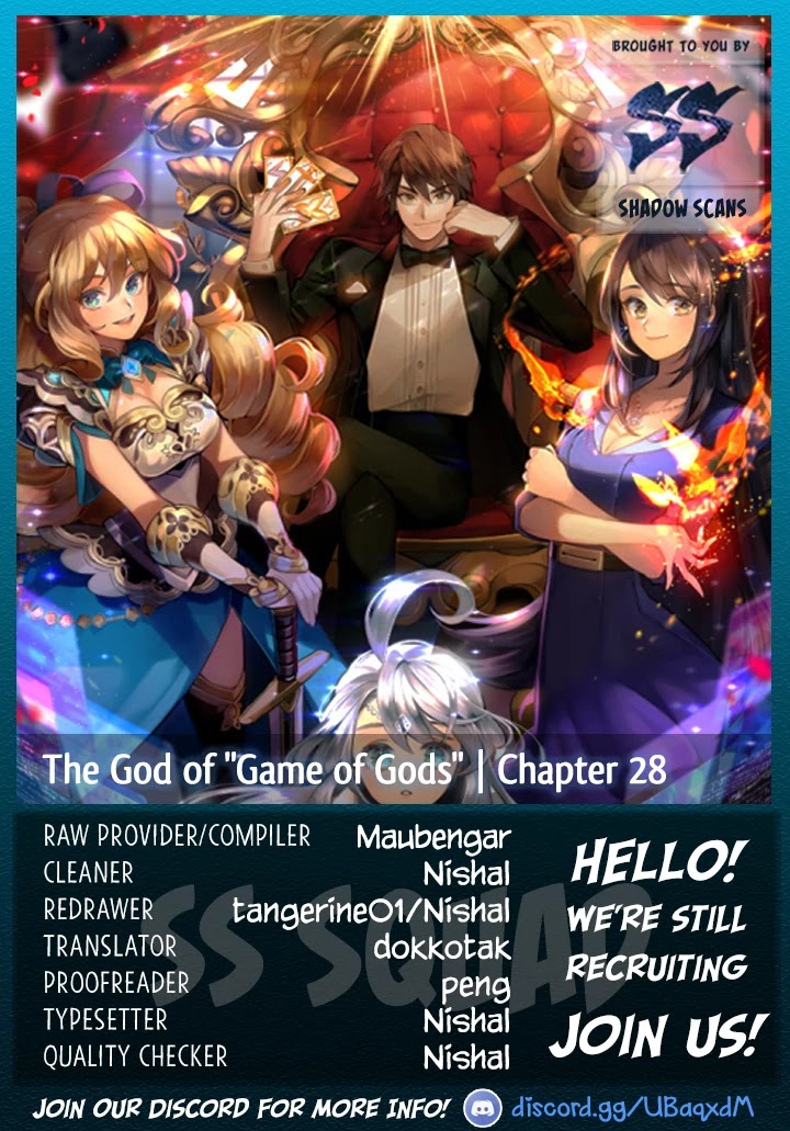 The God Of “Game Of God” - Chapter 28