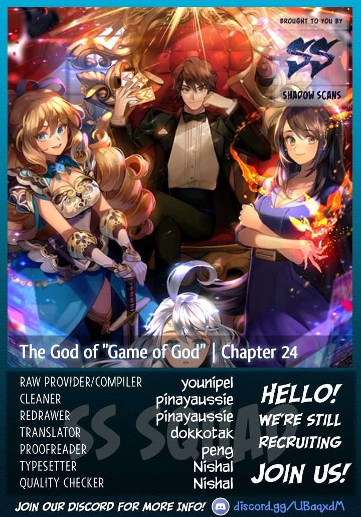 The God Of “Game Of God” - Chapter 24