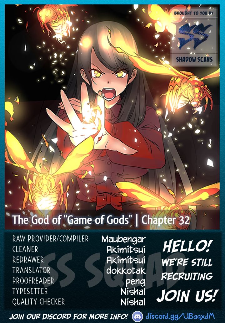 The God Of “Game Of God” - Chapter 32