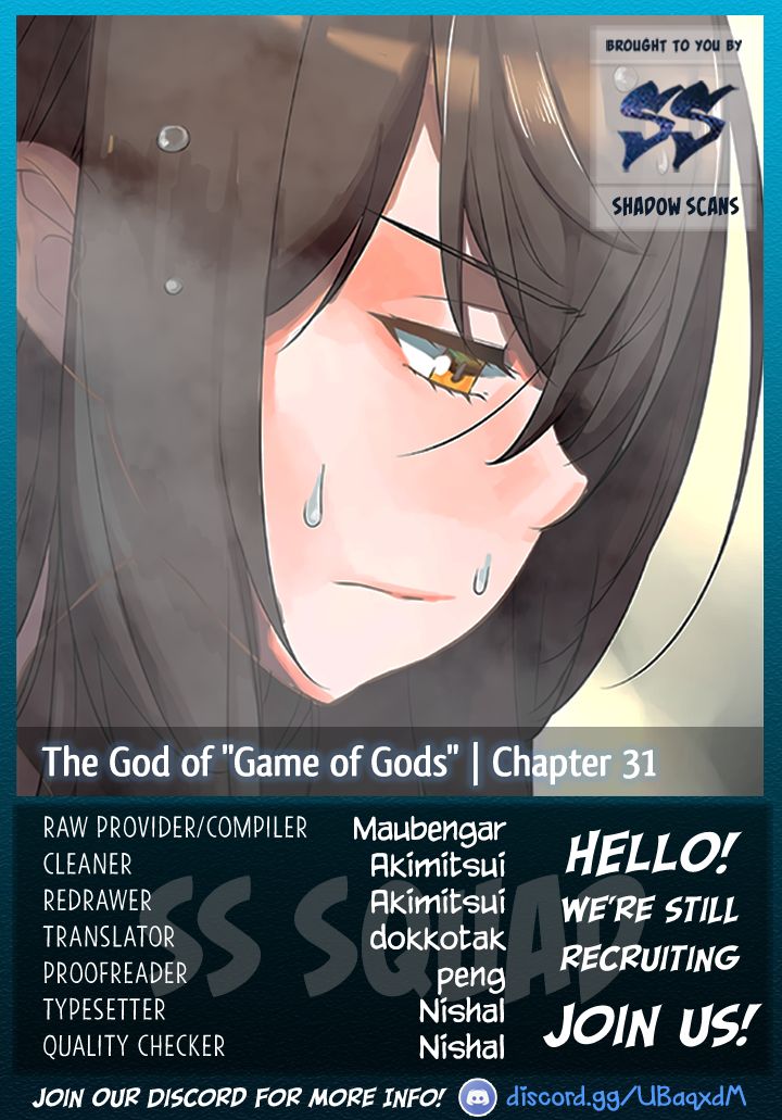 The God Of “Game Of God” - Chapter 31