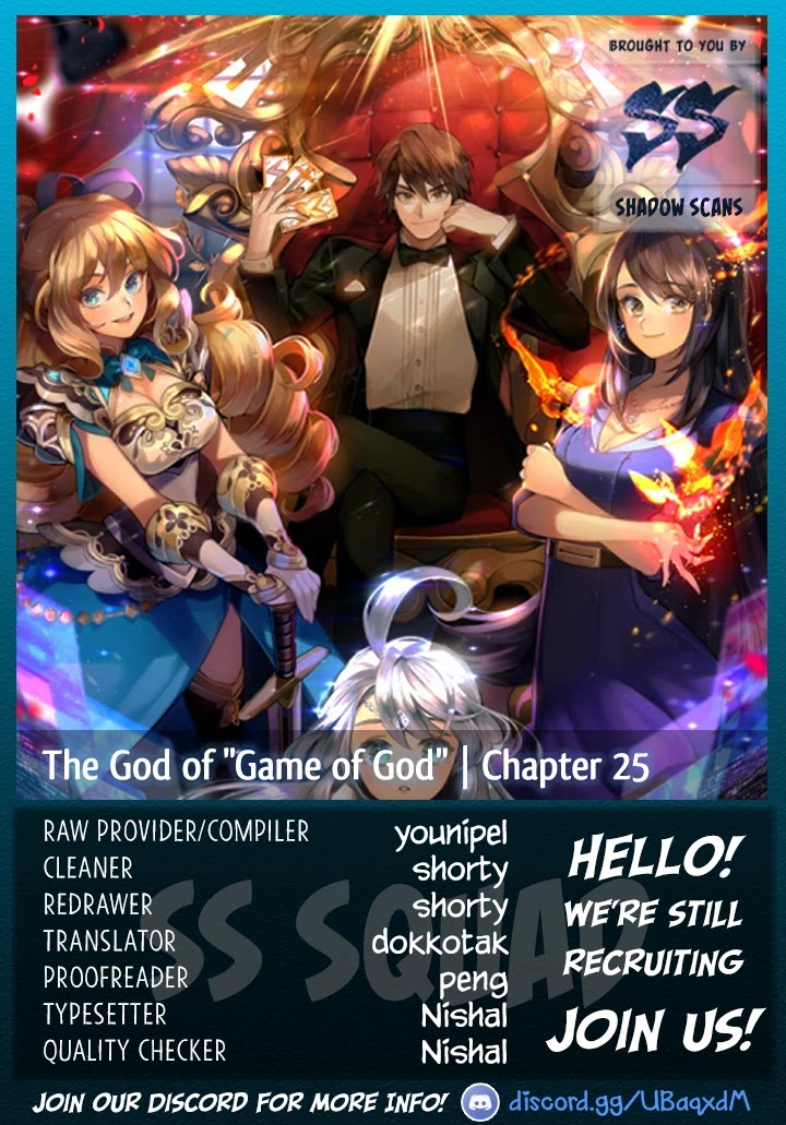 The God Of “Game Of God” - Chapter 25