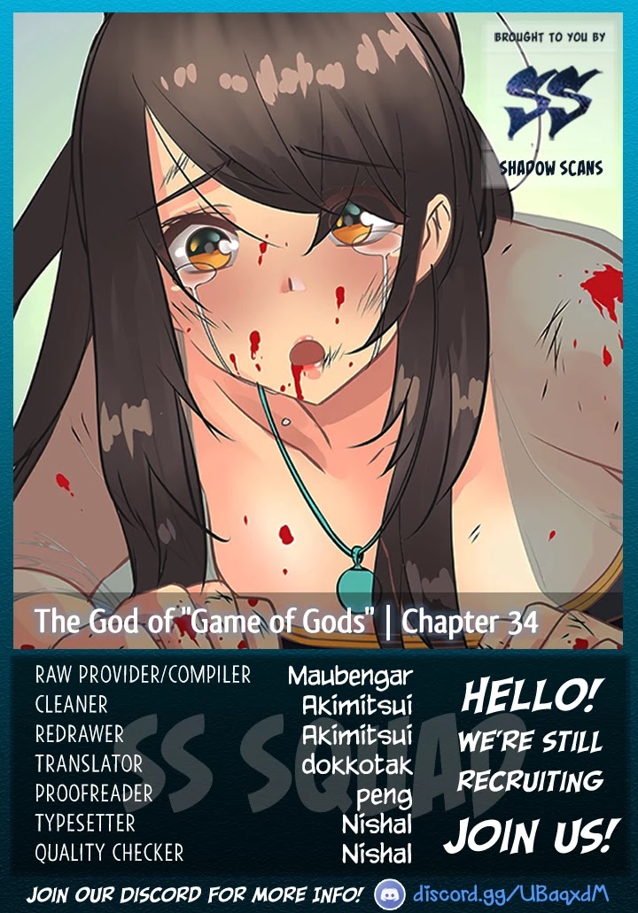 The God Of “Game Of God” - Chapter 34