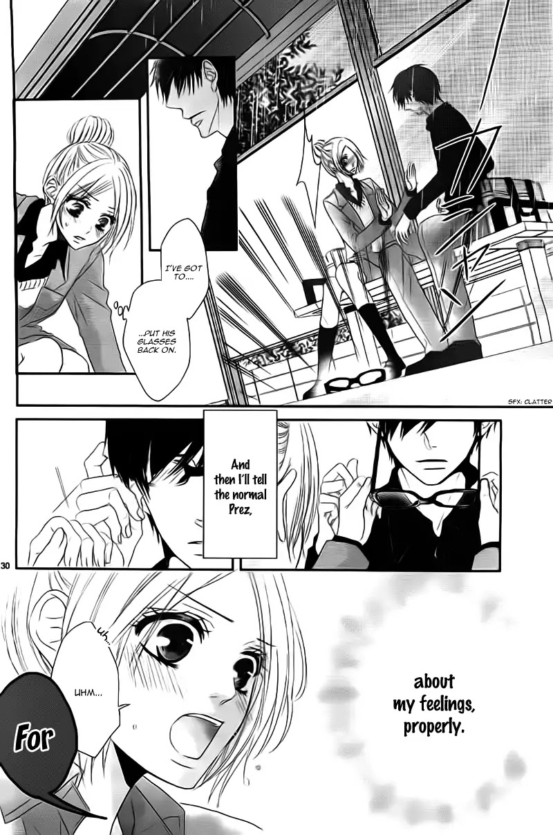 Hime To Knight To, Tonari To Watashi. - Chapter 5: Seito Kaishitsu, Megane No Uso. - Kare Ga Doku O Haku Riyuu [End]