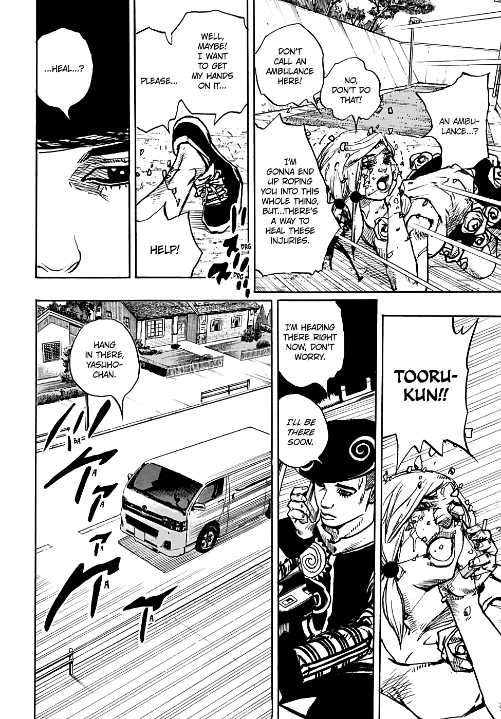 Jojo's Bizarre Adventure Part 8: Jojolion - Vol.24 Chapter 96: Endless Calamity Part 2