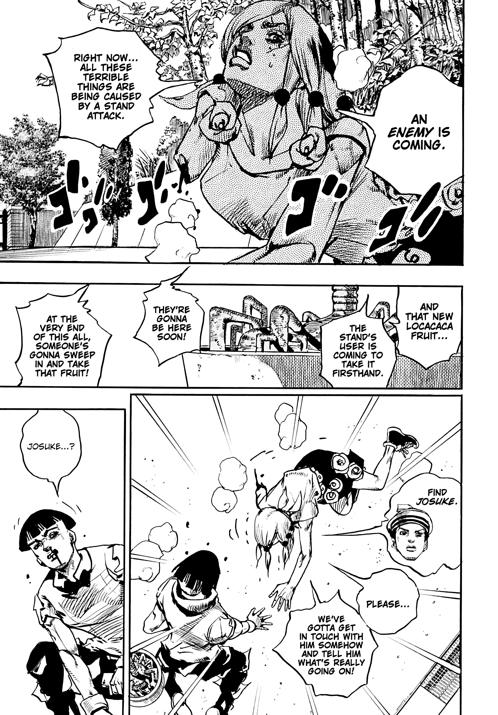 Jojo's Bizarre Adventure Part 8: Jojolion - Vol.25 Chapter 101: Endless Calamity, Part 7