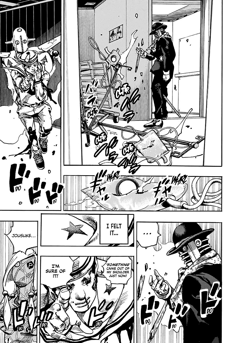 Jojo's Bizarre Adventure Part 8: Jojolion - Vol.26 Chapter 105: Invisible Soap Bubbles