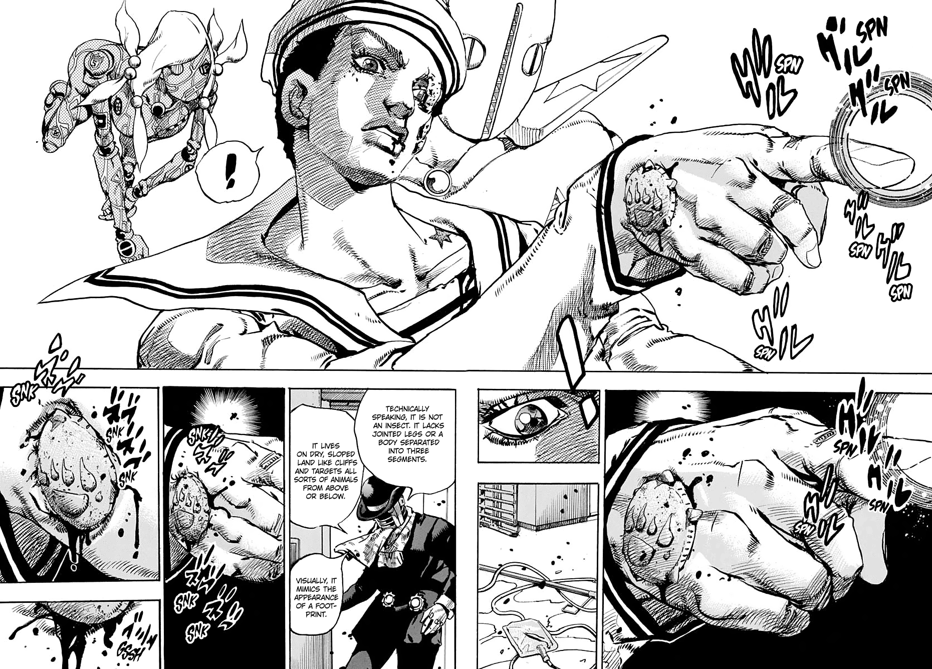 Jojo's Bizarre Adventure Part 8: Jojolion - Vol.26 Chapter 105: Invisible Soap Bubbles